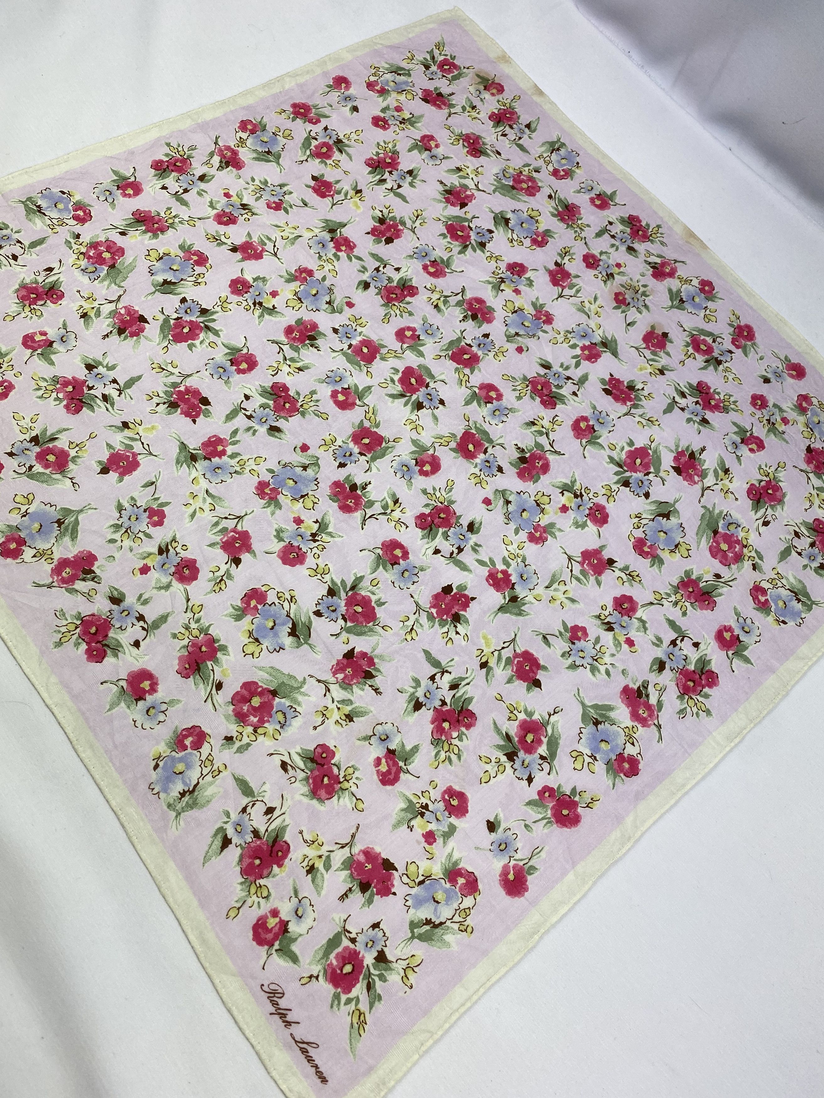 Ralph Lauren × Vintage Ralph Lauren Handkerchief / Bandana / Neckerchief Size ONE SIZE - 4 Thumbnail