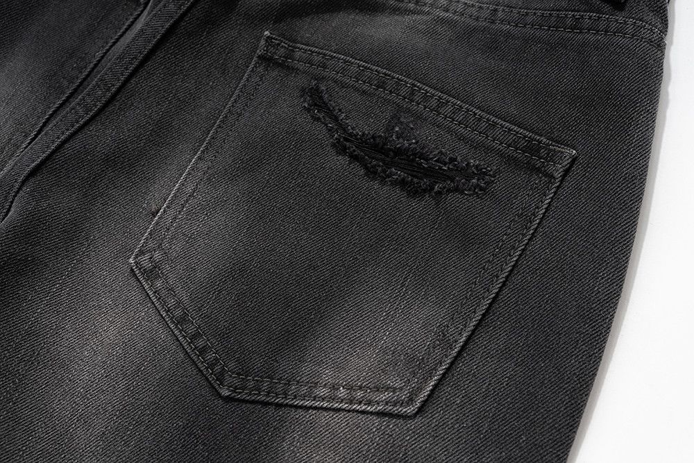 Vintage Distressed Knee Ripped Damage vintage jeans Size US 34 / EU 50 - 5 Thumbnail