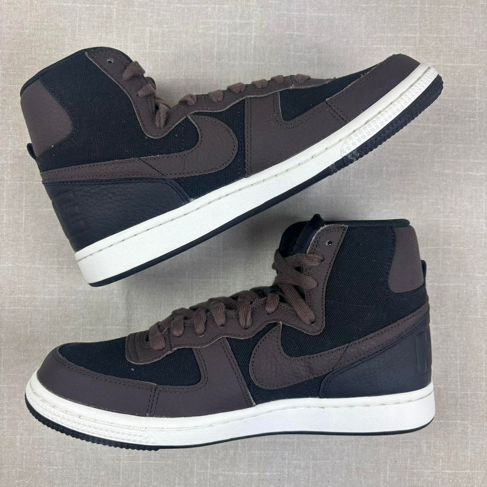 Nike 🦇 2022 Nike Terminator High “Velvet Brown” 9M Size US 9 / EU 42 - 4 Thumbnail