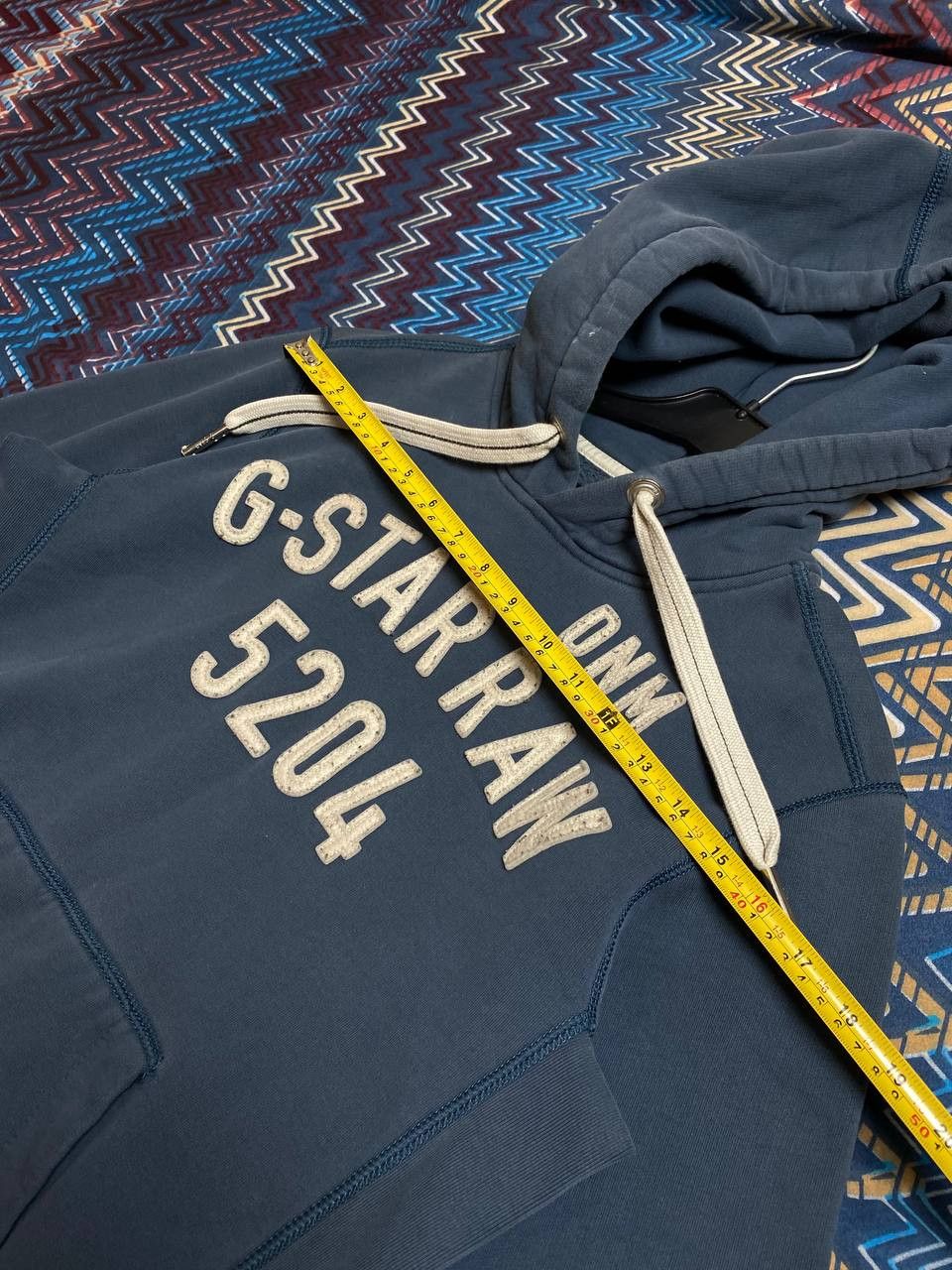 G-Star 🦂VNTG G-STAR Raw Washed Zip Up Hoodie with Rivets Size US S / EU 44-46 / 1 - 4 Thumbnail