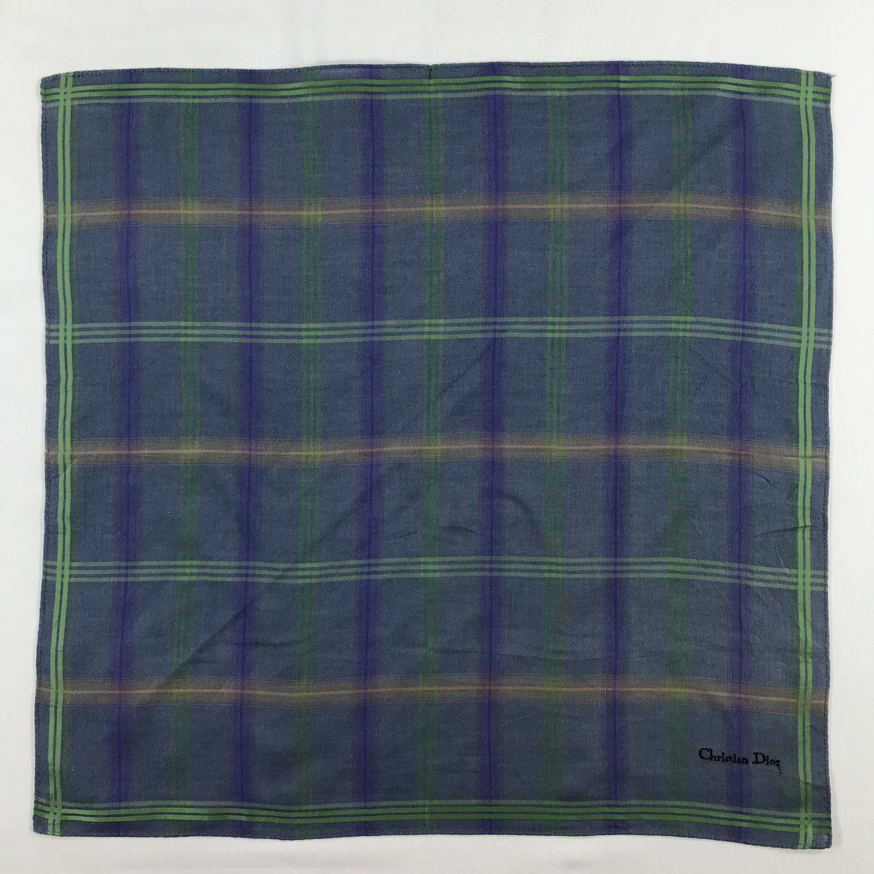 Vintage Christian Dior Bandana / Handkerchief / Neckerchief - S2062 Size ONE SIZE - 1 Thumbnail