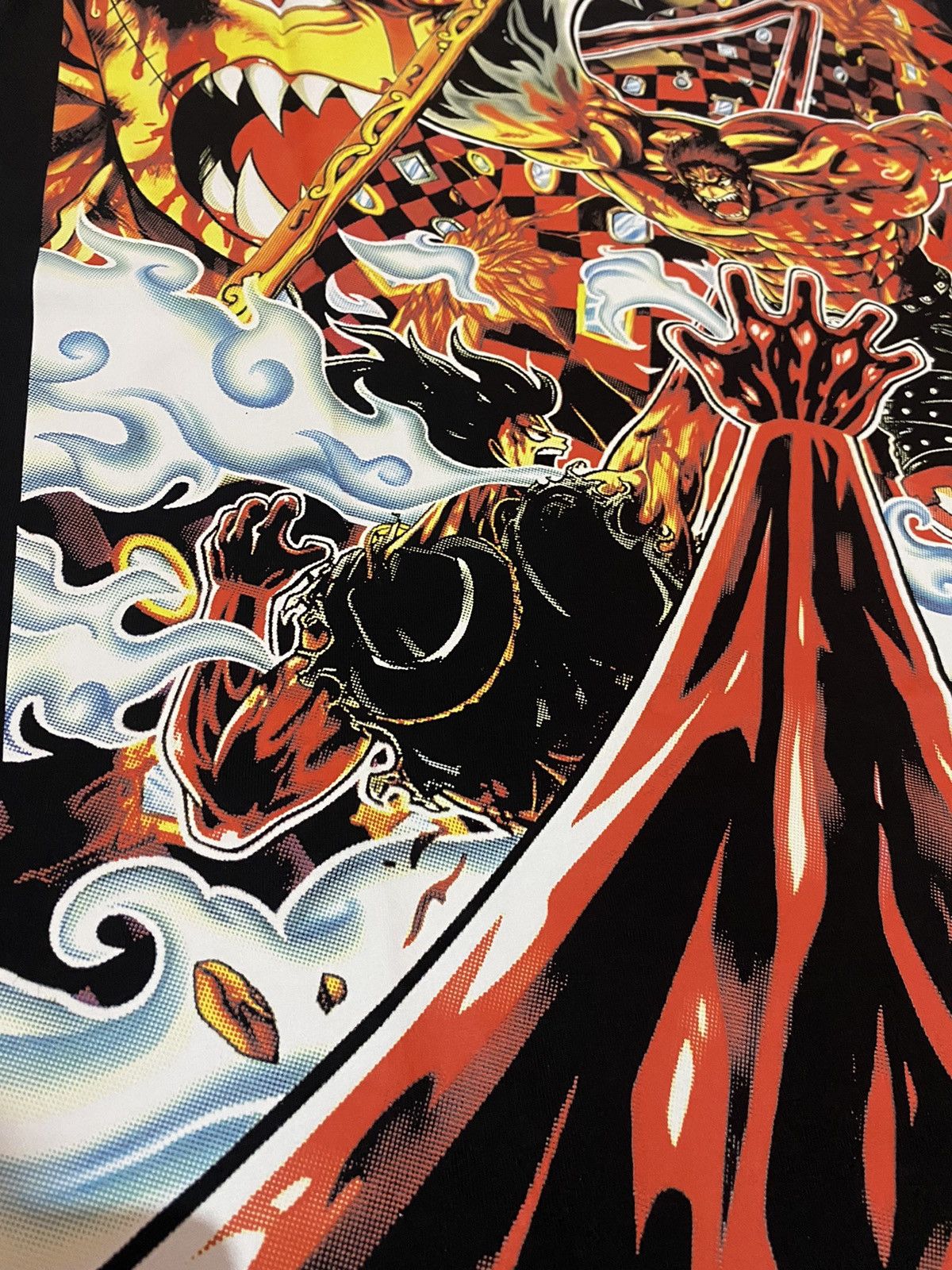 Anime × Japanese Brand × One Piece 🔥RARE🔥 One Piece Luffy Vs Katakuri boot tee anima movie Size US L / EU 52-54 / 3 - 9 Thumbnail