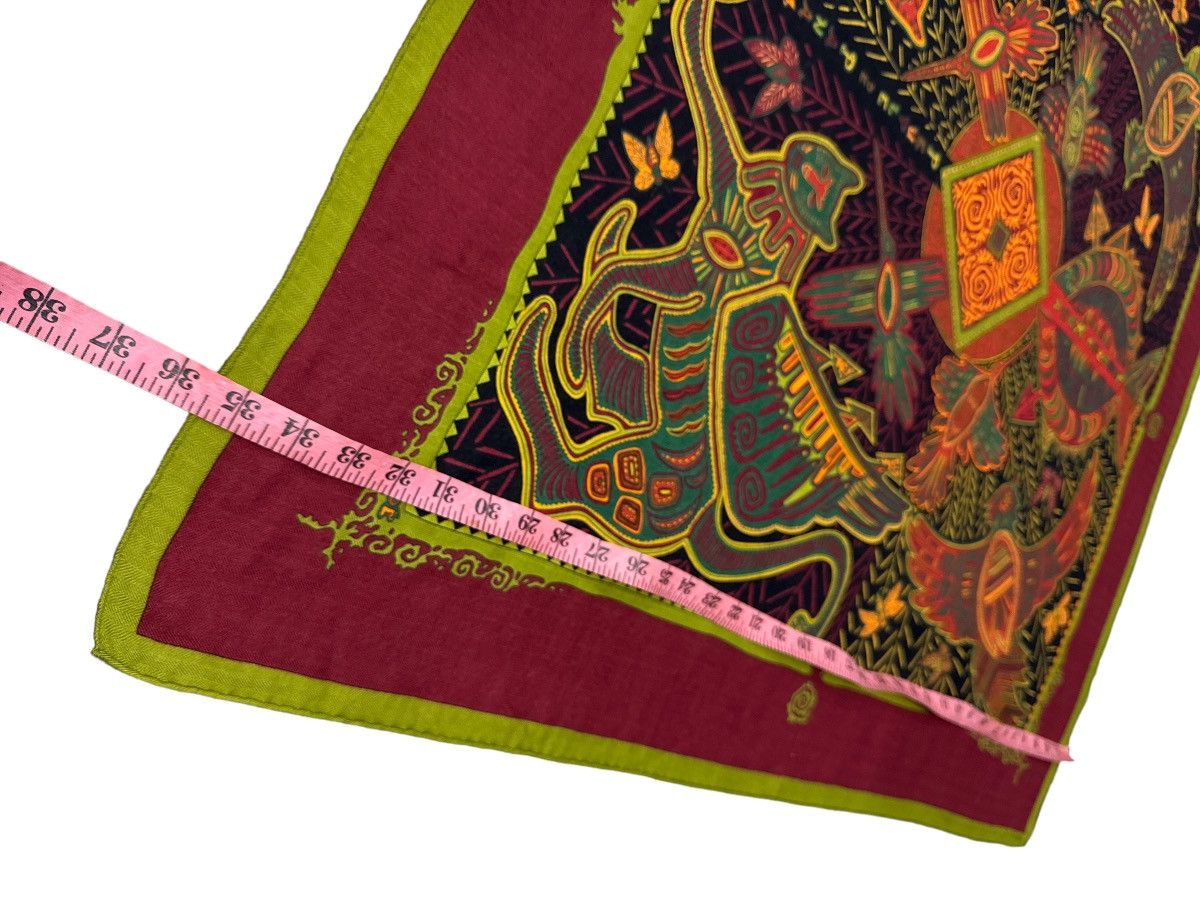 Hermes HERMES LEGENDE KUNA PEUPLE DE PANAMA CASHMERE SILK SCARF Size ONE SIZE - 2 Thumbnail