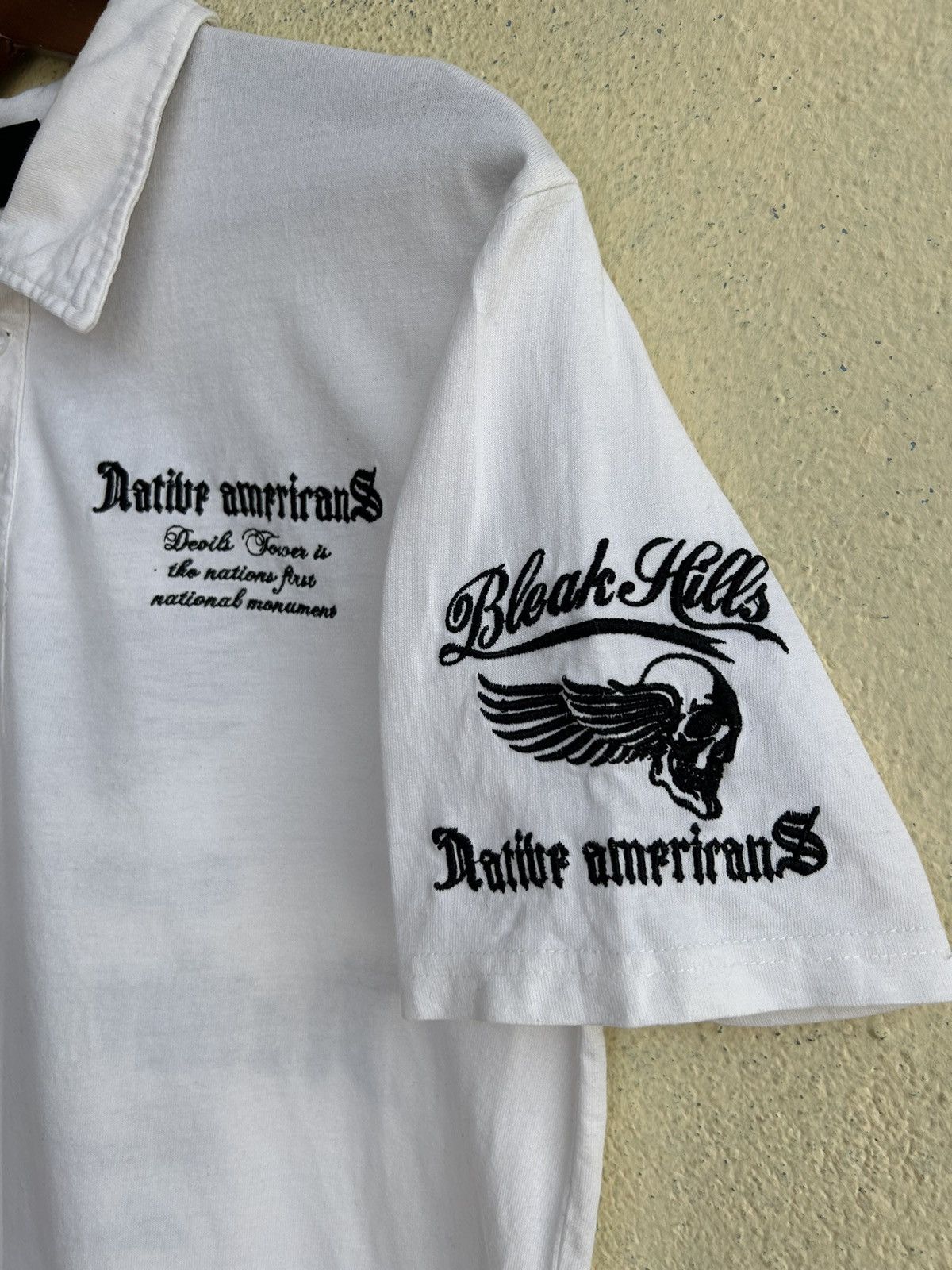 Other Andre Malraur Homme Native Americans Embroidered Tshirt Size US XS / EU 42 / 0 - 4 Thumbnail