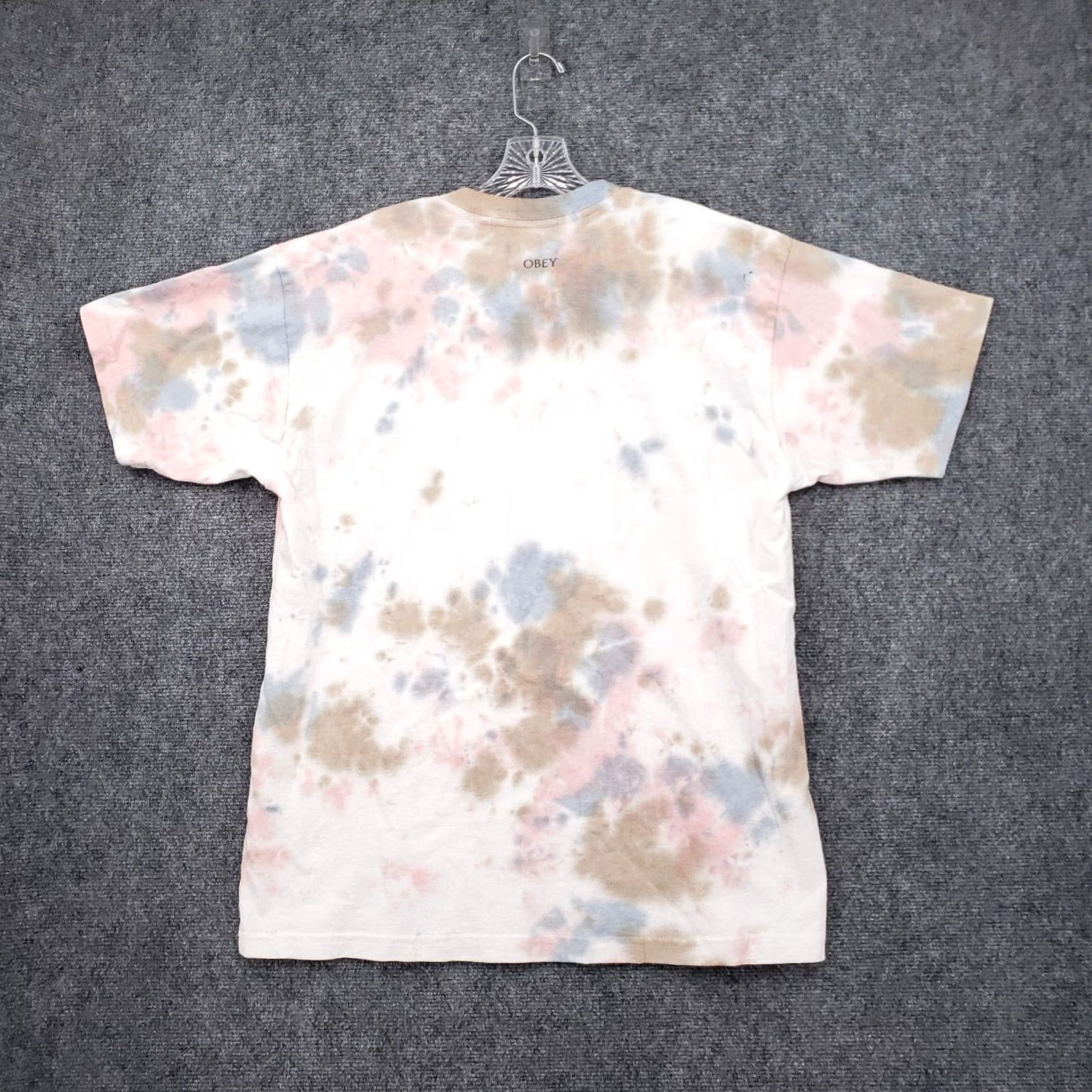 Obey Obey Shirt Medium M White Tie Dye Butterfly Pullover Short Sleeve Tee Mens Size US M / EU 48-50 / 2 - 2 Thumbnail
