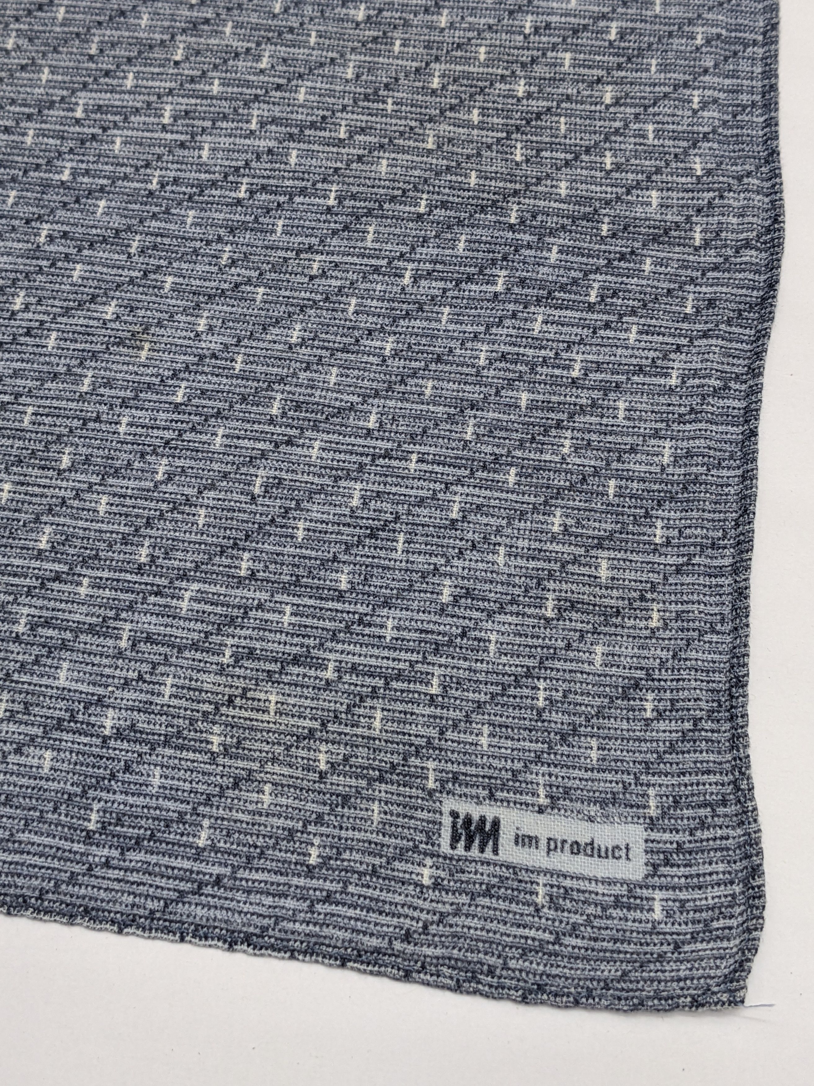 Issey Miyake Issey Miyake IM Product Blue Grey Geometric Pattern Size ONE SIZE - 2 Thumbnail