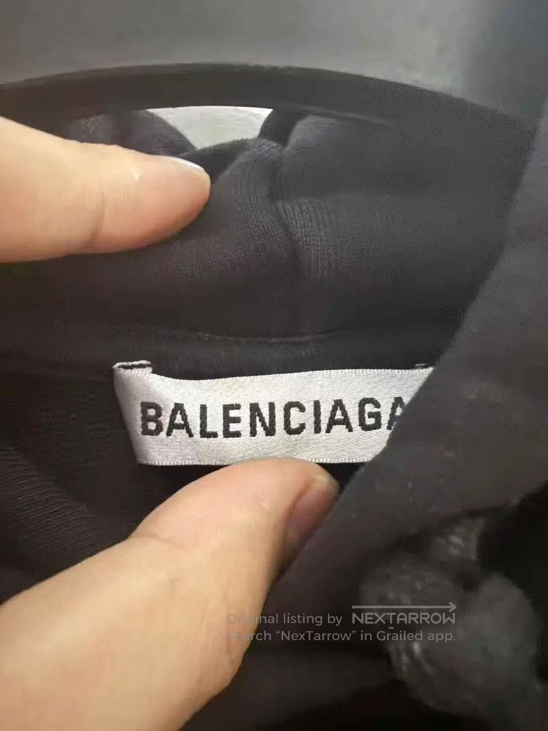 Balenciaga Balenciaga Black Coke Print Hoodie XS. Size XS / US 0-2 / IT 36-38 - 3 Thumbnail