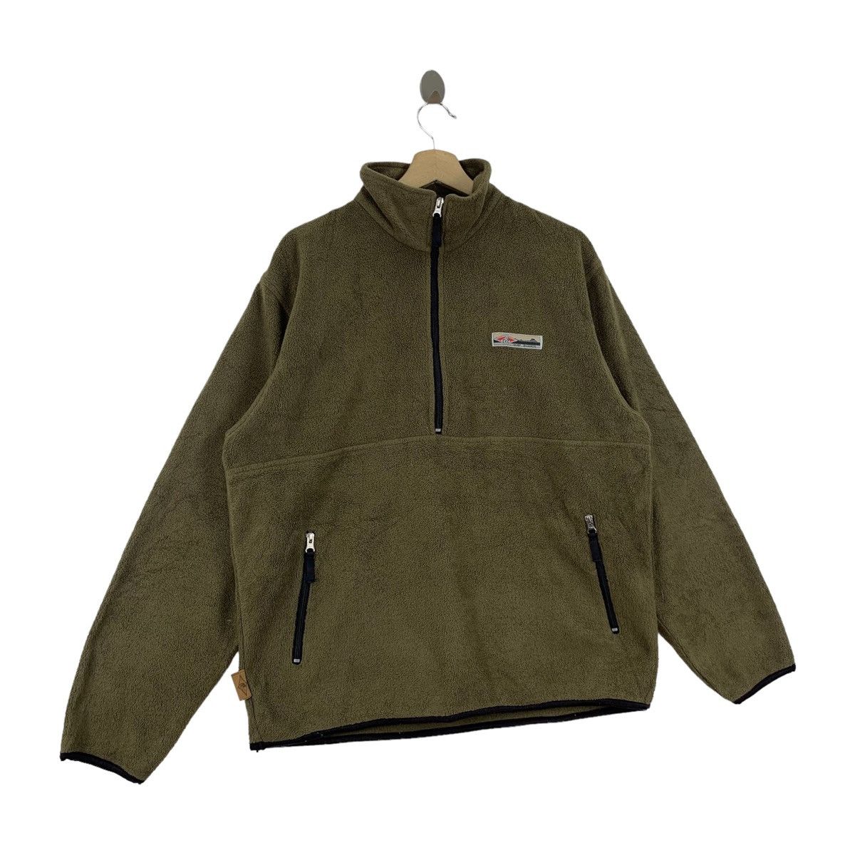 Vintage Vintage BEAR Surf Outdoor Fleece Half Zipper Sweatshirt Size US M / EU 48-50 / 2 - 3 Thumbnail