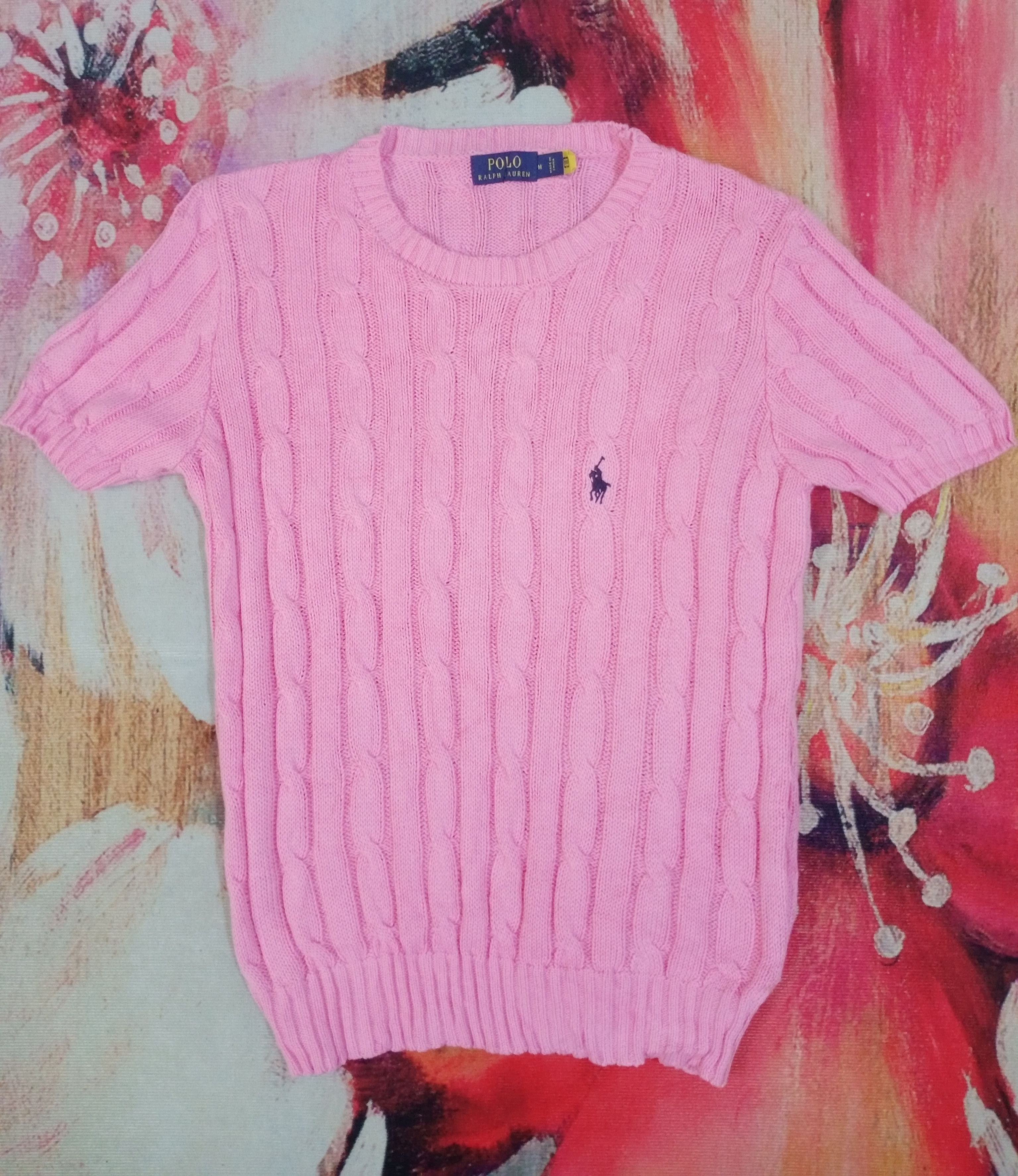 Polo Ralph Lauren Rare 2 Polo Ralph Lauren Knitwear Short Sleeve Size US M / EU 48-50 / 2 - 3 Thumbnail