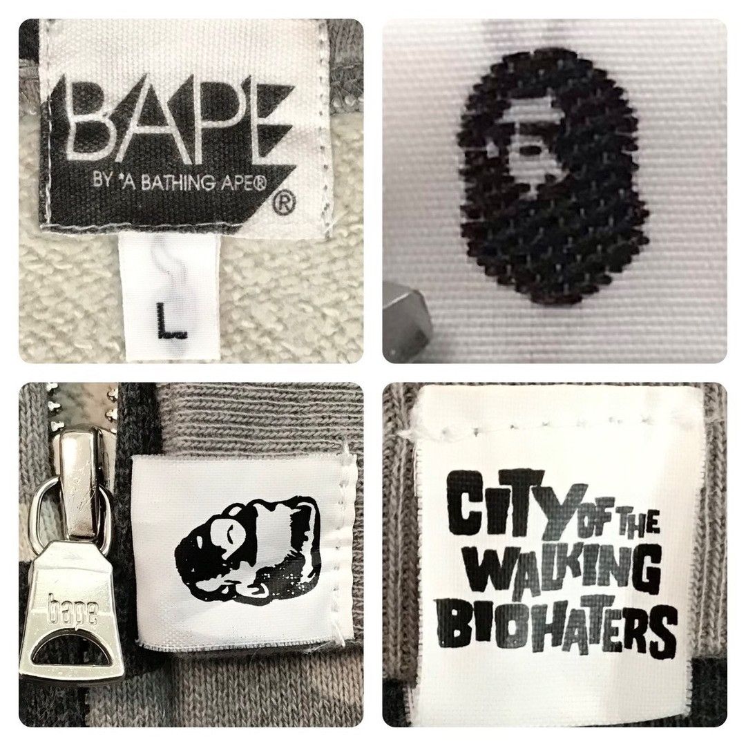 Bape 🔥NFS limited🔥 BAPE camo shark full zip hoodie a bathing ape Size US L / EU 52-54 / 3 - 8 Thumbnail