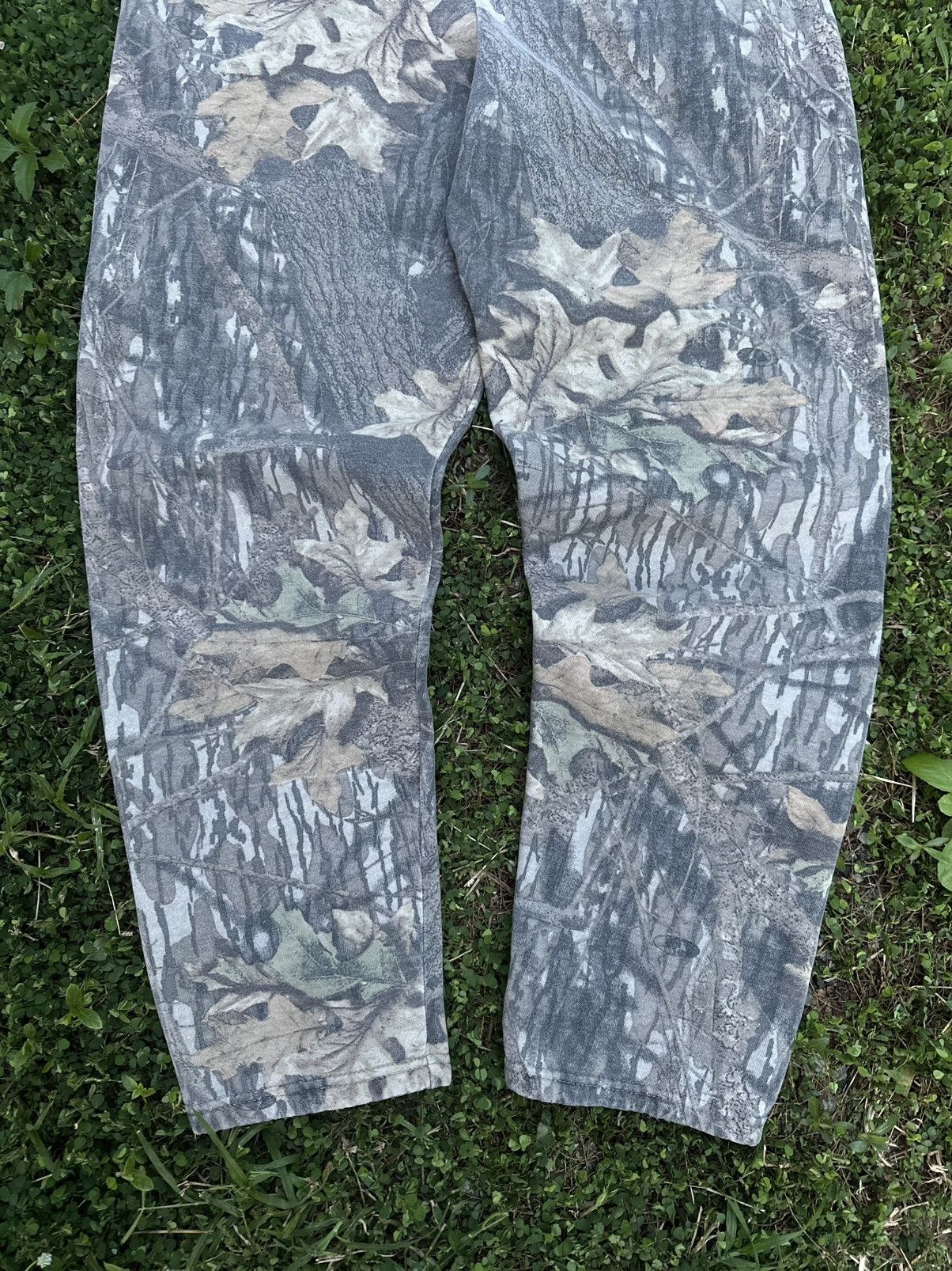 Carhartt × Wrangler (38”x30.5”) Crazy Vintage Y2K Faded Camo Baggy Sweatpants Size US 38 / EU 54 - 8 Thumbnail