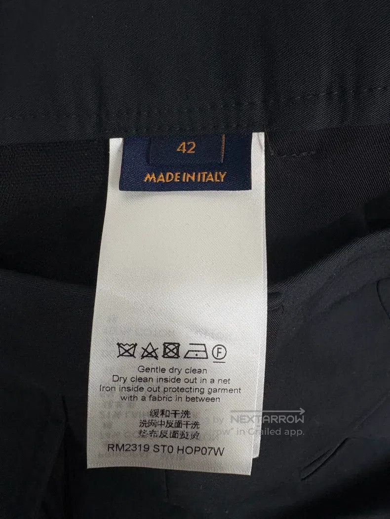 Louis Vuitton Louis Vuitton Basic logo black trousers Size US 42 / EU 58 - 5 Thumbnail