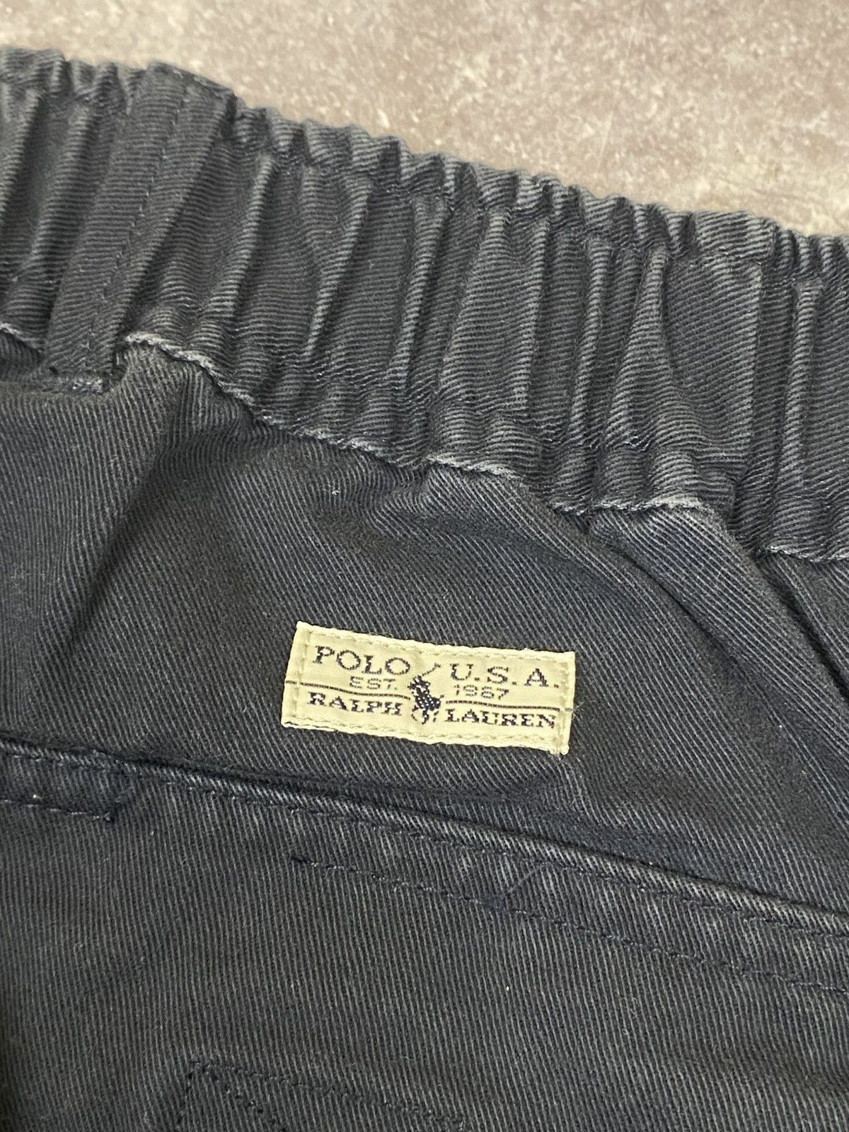 Polo Ralph Lauren Vintage Polo Ralph Lauren Front Pocket Wide Chinos Pants 34 Size US 32 / EU 48 - 8 Thumbnail