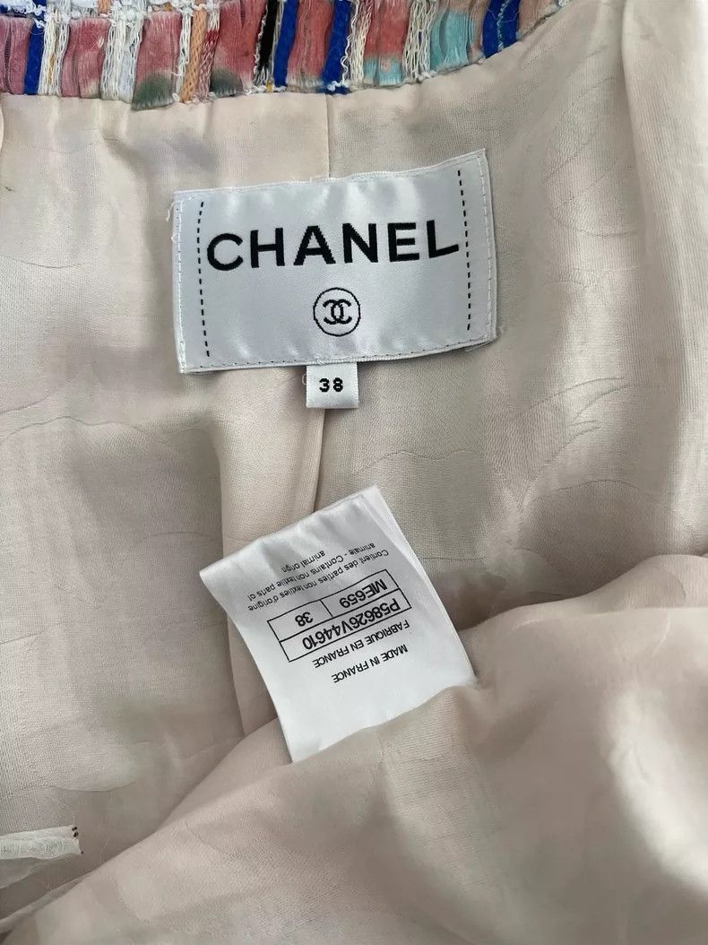 Chanel Chanel Waterfall series lesage tweed heavy industry coat Size XS / US 0-2 / IT 36-38 - 3 Thumbnail
