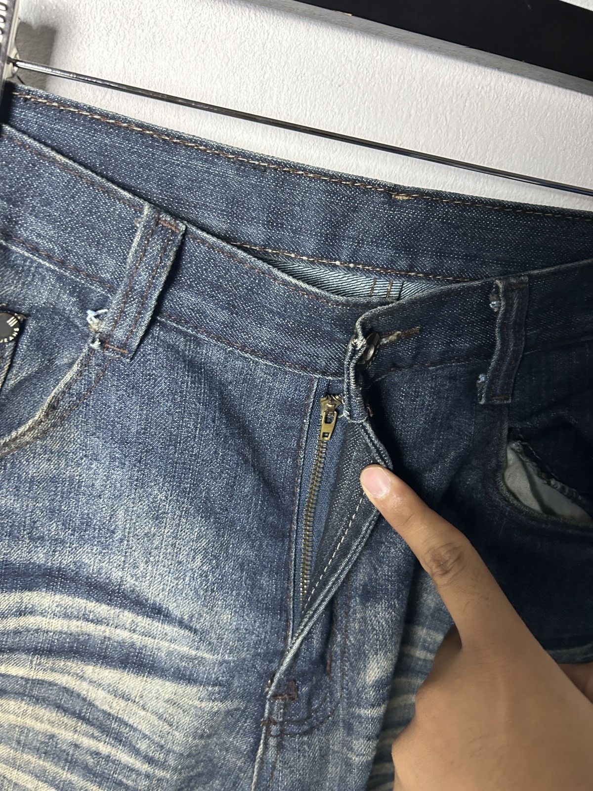If Six Was Nine Japanese denim sick faded clawmark punk tornado mart ppfm Size US 32 / EU 48 - 7 Thumbnail