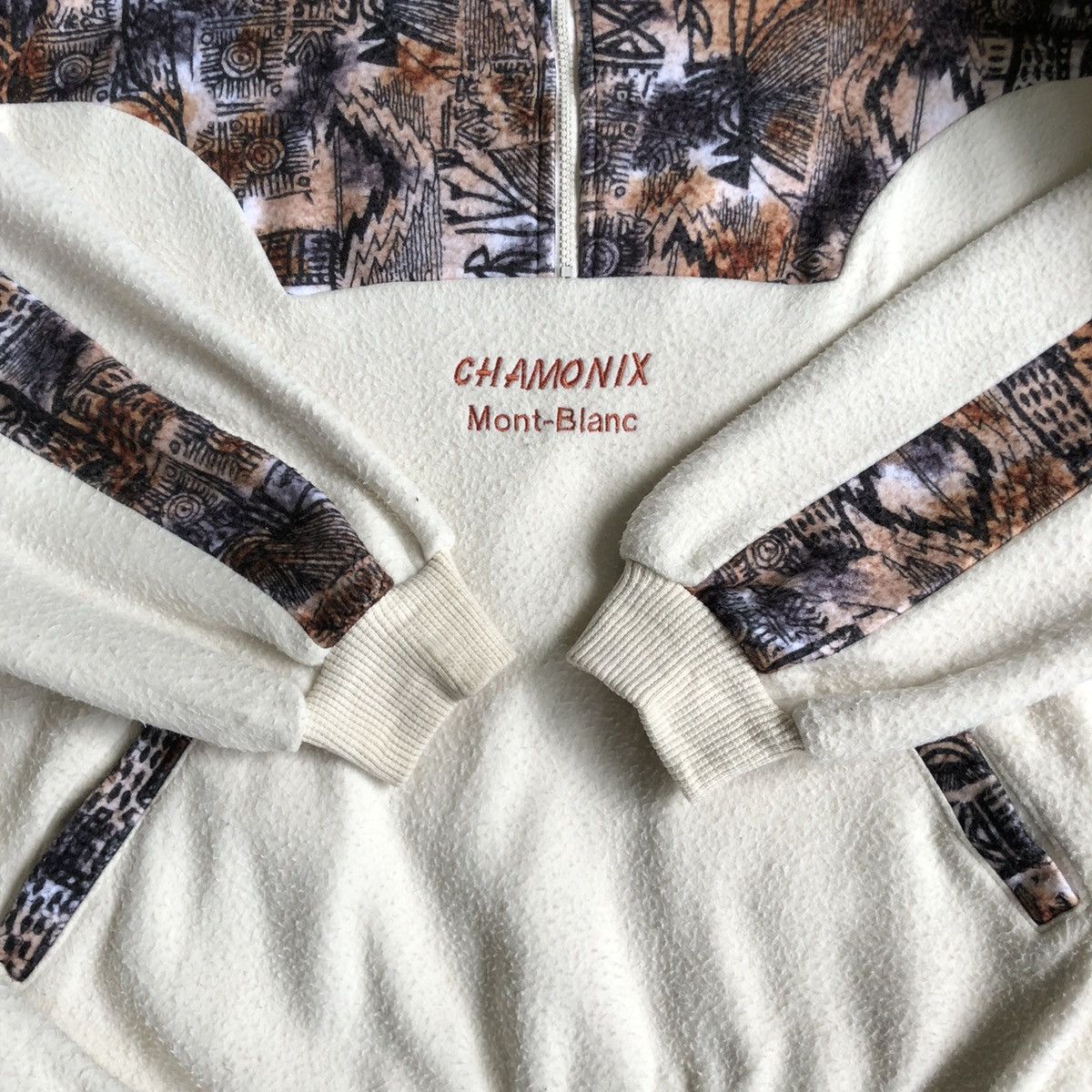 Japanese Brand TISS’ AIGLE CHAMONIX Mont-Blanc fleece Size US M / EU 48-50 / 2 - 10 Thumbnail