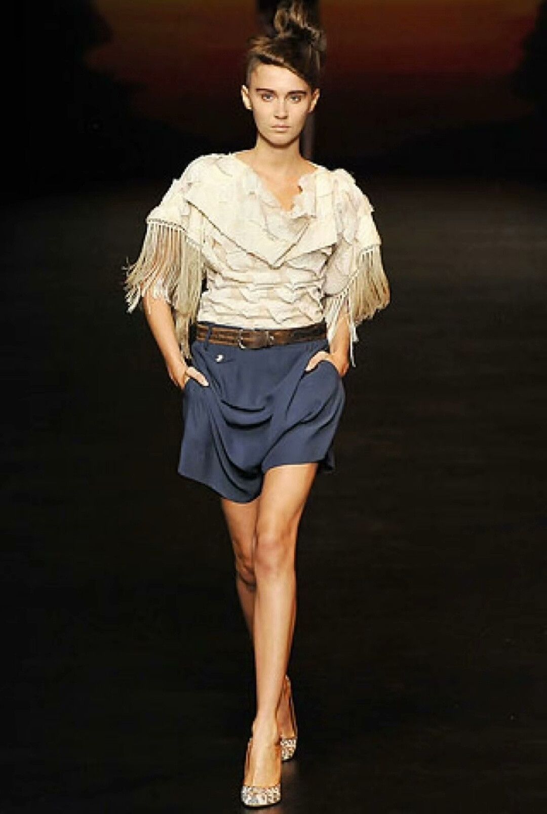 Vivienne Westwood Vivienne Westwood Saturn Pleated Skirt Size 26" / US 2 / IT 38 - 1 Thumbnail