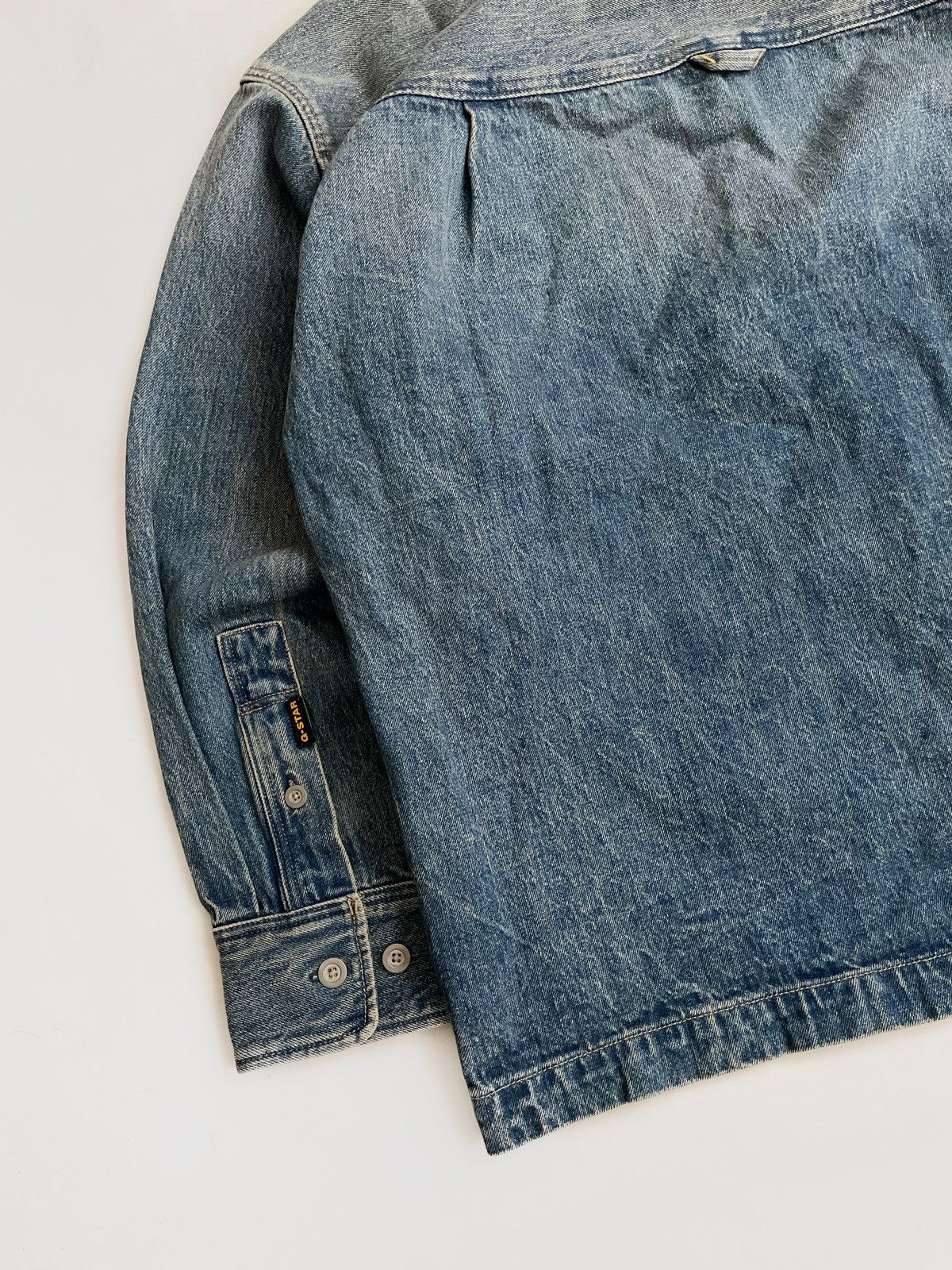 G-Star G Star Raw stonewashed denim overshirt Japanese style Size US M / EU 48-50 / 2 - 8 Thumbnail