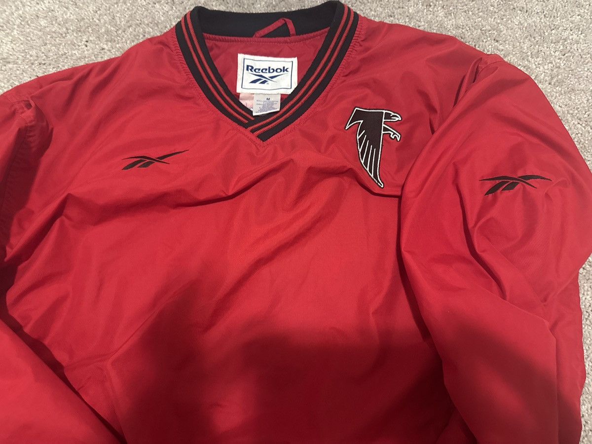 Reebok Vintage 90 Atlanta Falcons Reebok Pullover Jacket Size Large Size US L / EU 52-54 / 3 - 2 Thumbnail