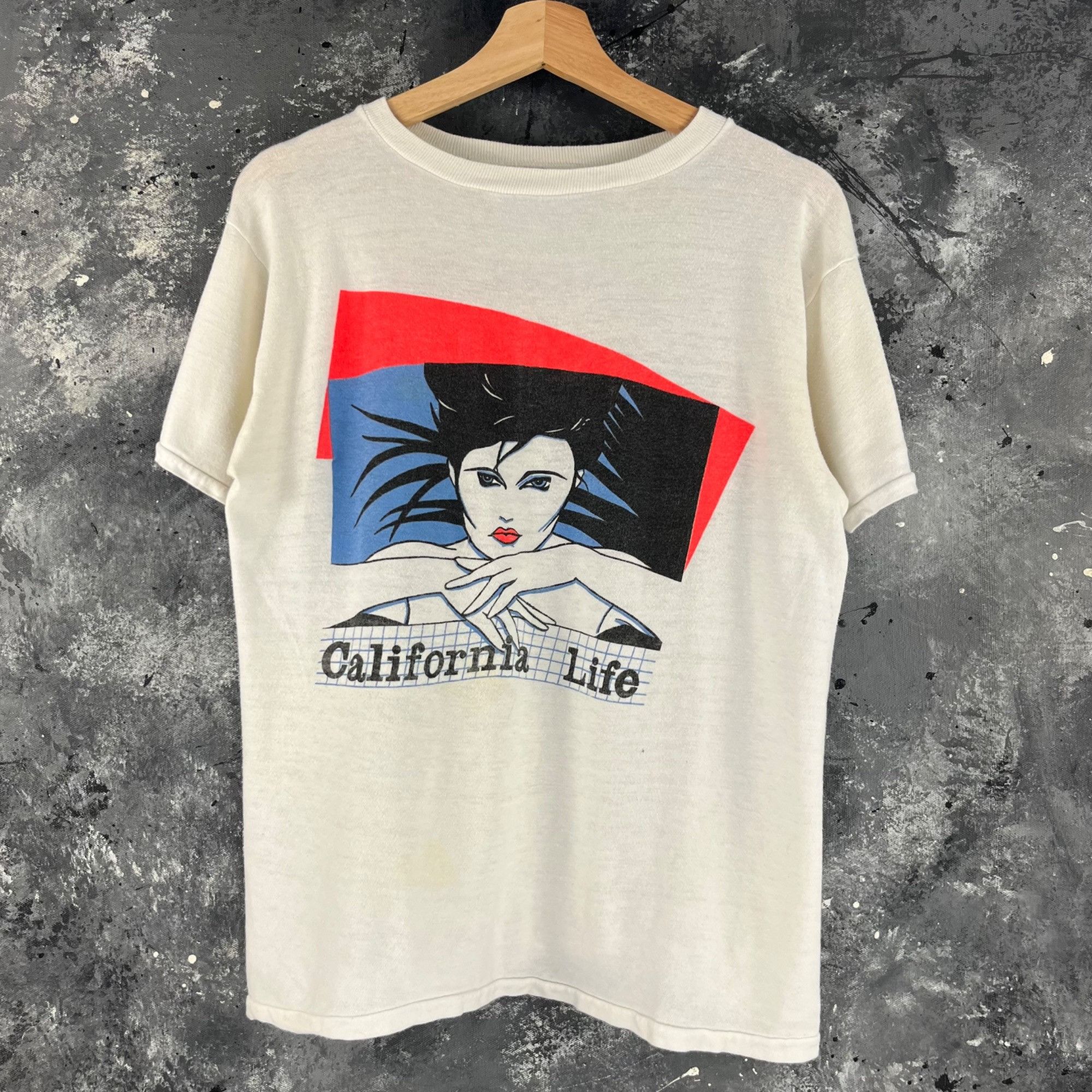 Vintage Vintage 80’s California Life Art shirt Size US S / EU 44-46 / 1 - 1 Thumbnail