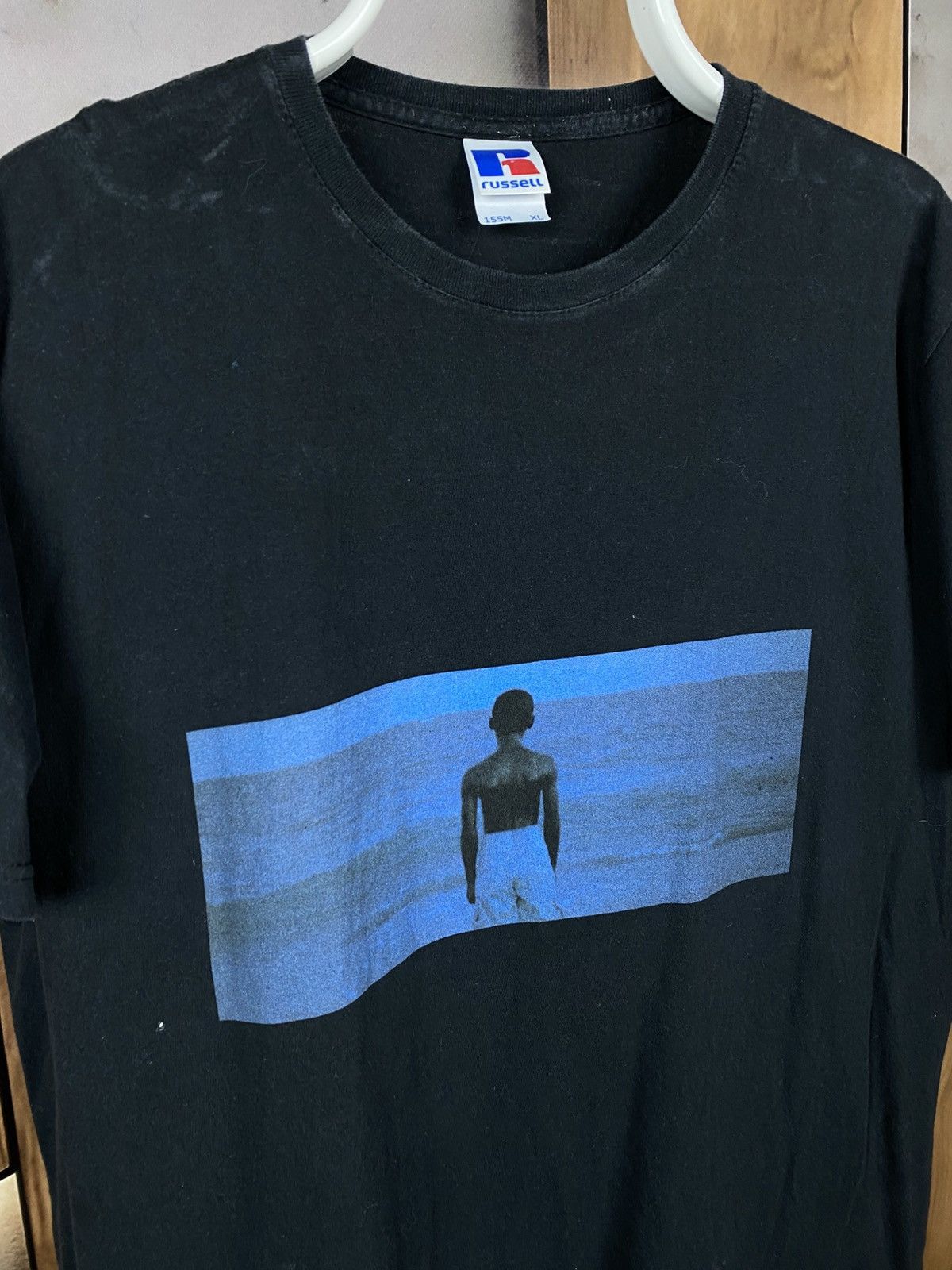 Russell Athletic 🌊Vintage T-Shirt Russell Athletic Big Boxy Logo Tee🌊 Size US XL / EU 56 / 4 - 2 Thumbnail