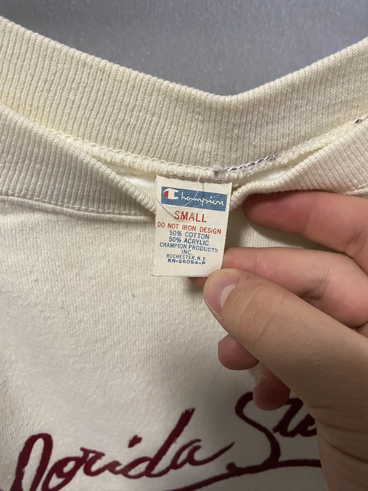 Champion × Vintage 1970’s Champion FSU Sweater Top Size US S / EU 44-46 / 1 - 2 Thumbnail