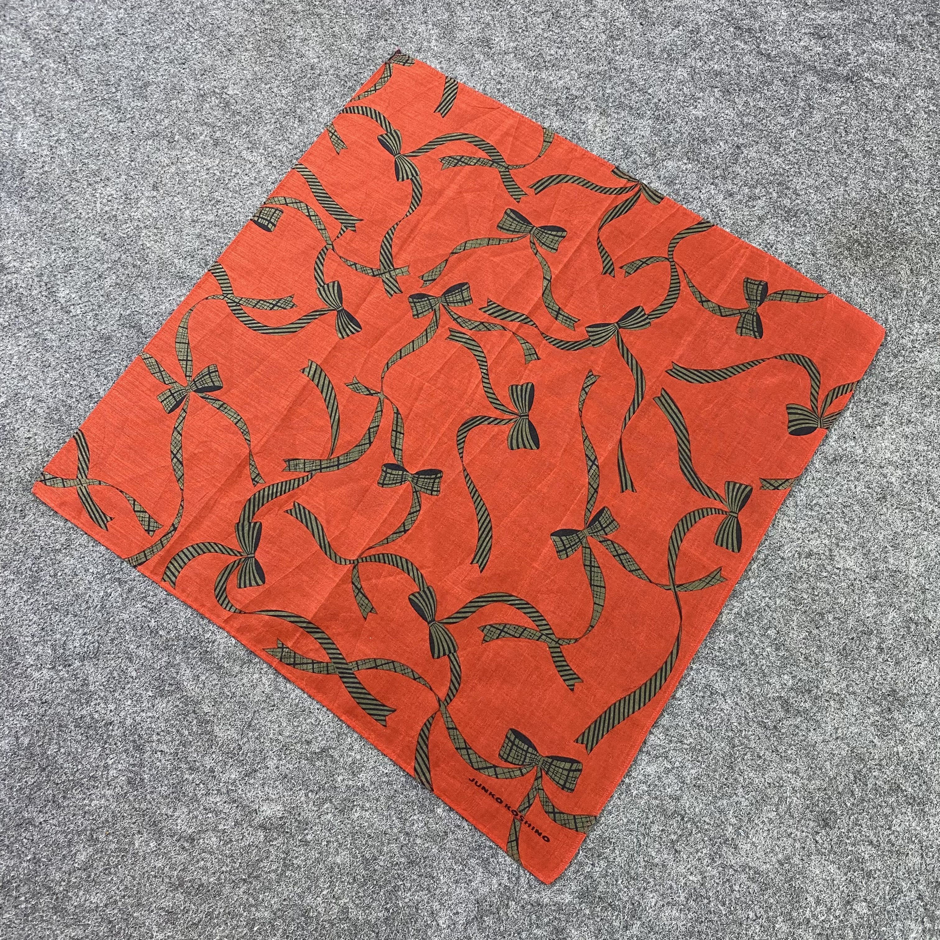Japanese Brand Junko Koshino Handkerchief / Bandana / Neckerchief-B1077 Size ONE SIZE - 4 Thumbnail