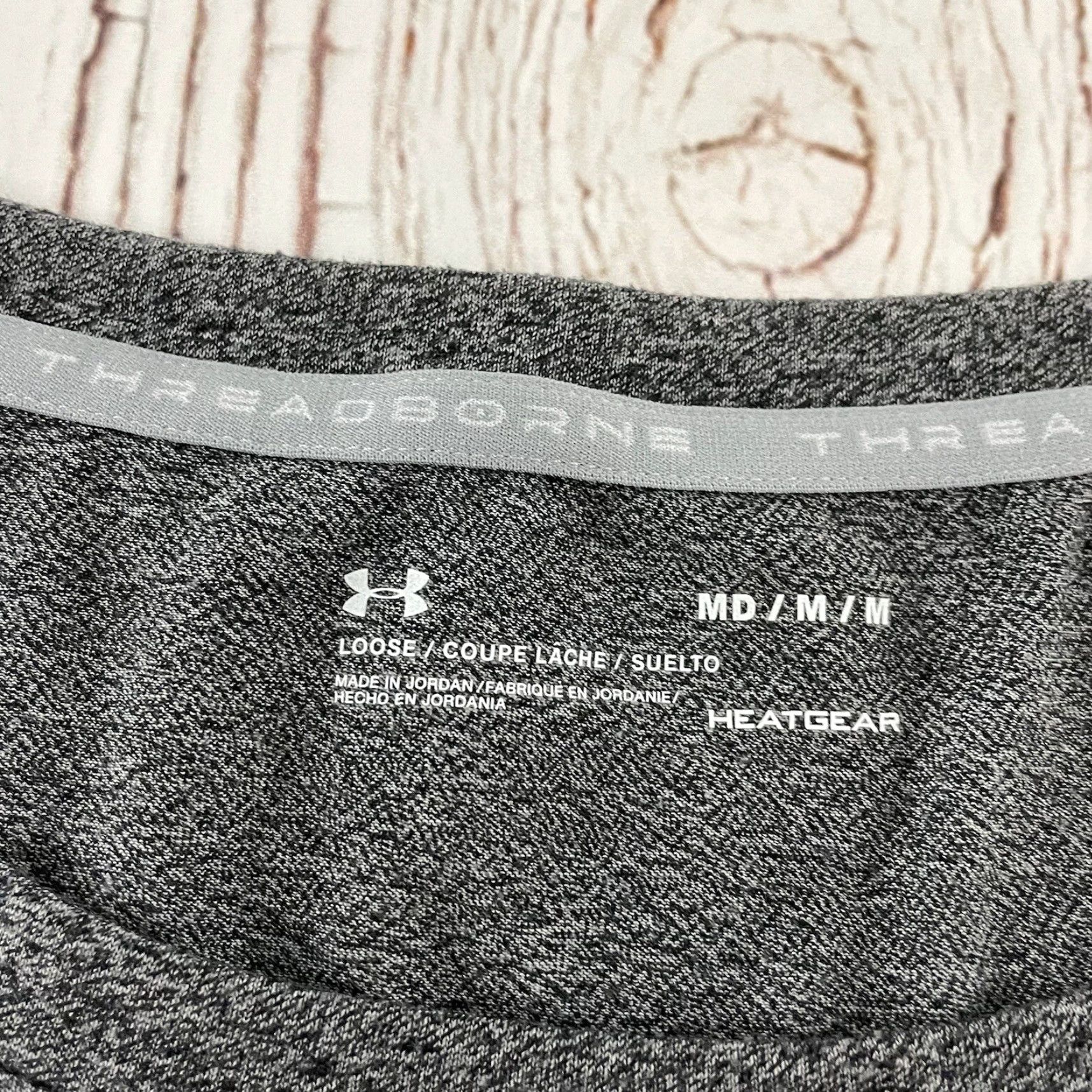 Under Armour Under Armour Athletic T-Shirt Women’s Medium Gray Short Sleeve Brookhaven GC Loose Top Size M / US 6-8 / IT 42-44 - 2 Thumbnail