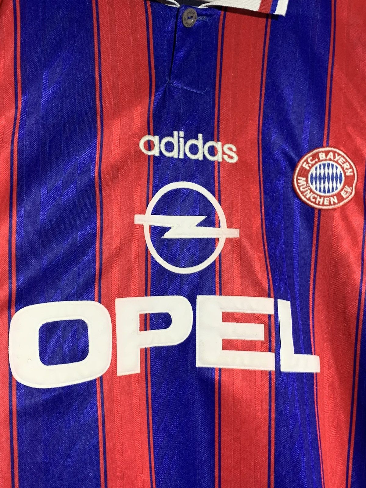 Adidas × Vintage Bayern Munchen 1996/97 Vintage Y2k Streetwear Football Shirt Size US XL / EU 56 / 4 - 5 Thumbnail