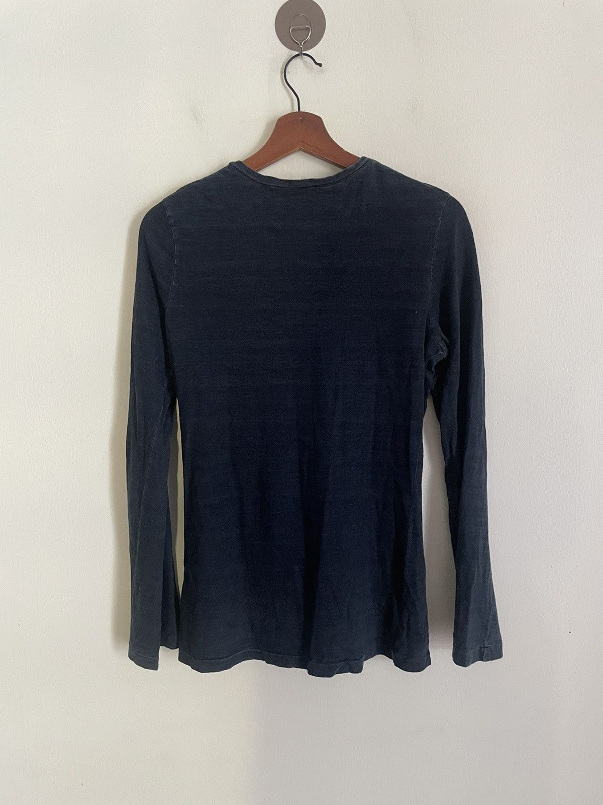 45rpm 45rpm Indigo Dyed Long Sleeve Tshirt Size M / US 6-8 / IT 42-44 - 2 Thumbnail