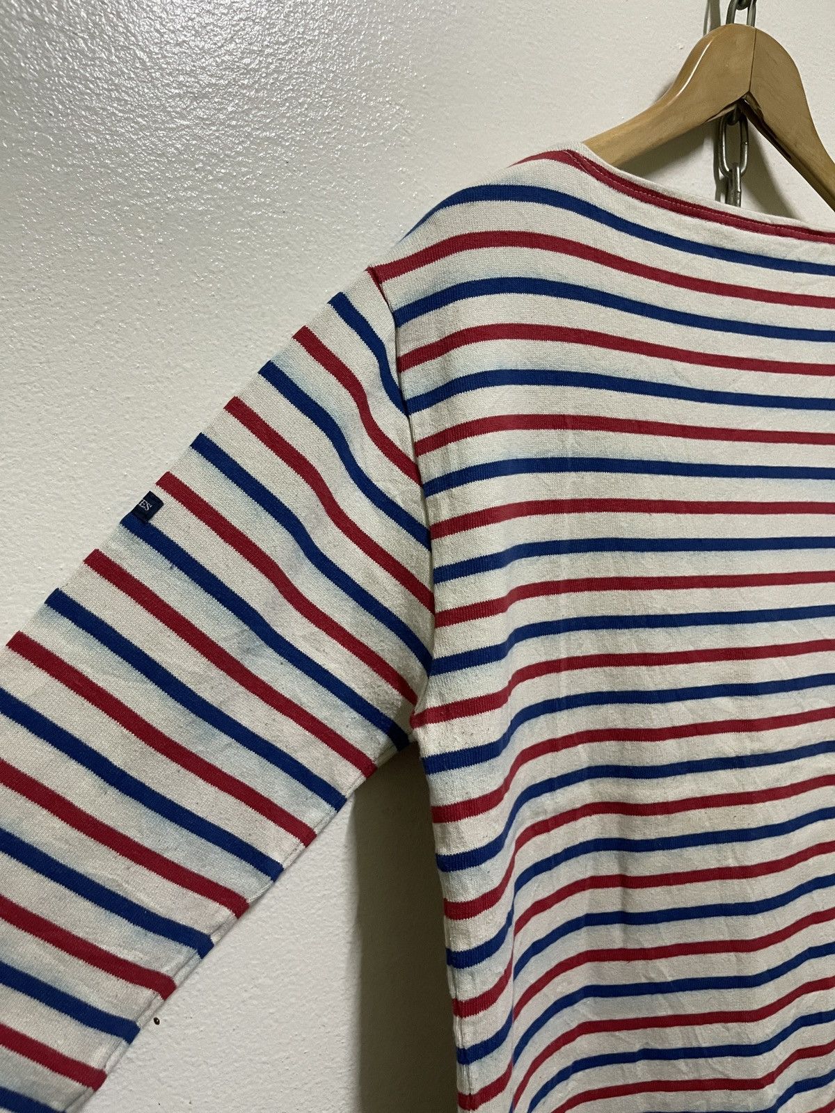 Saint James Saint James Stripe Boat Neck Long Sleeve Size US L / EU 52-54 / 3 - 8 Thumbnail
