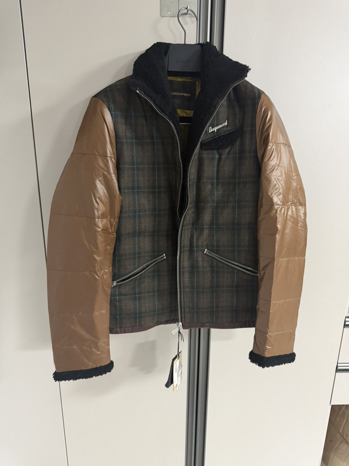 Dsquared2 dsquared2 d2 wool fur jacket parka coat dior prada Size US M / EU 48-50 / 2 - 1 Thumbnail