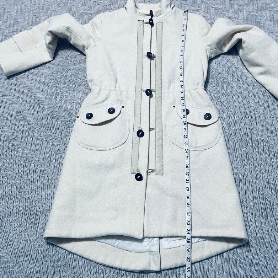 Mackage Mackage winter white wool long jacket Size M / US 6-8 / IT 42-44 - 13 Thumbnail