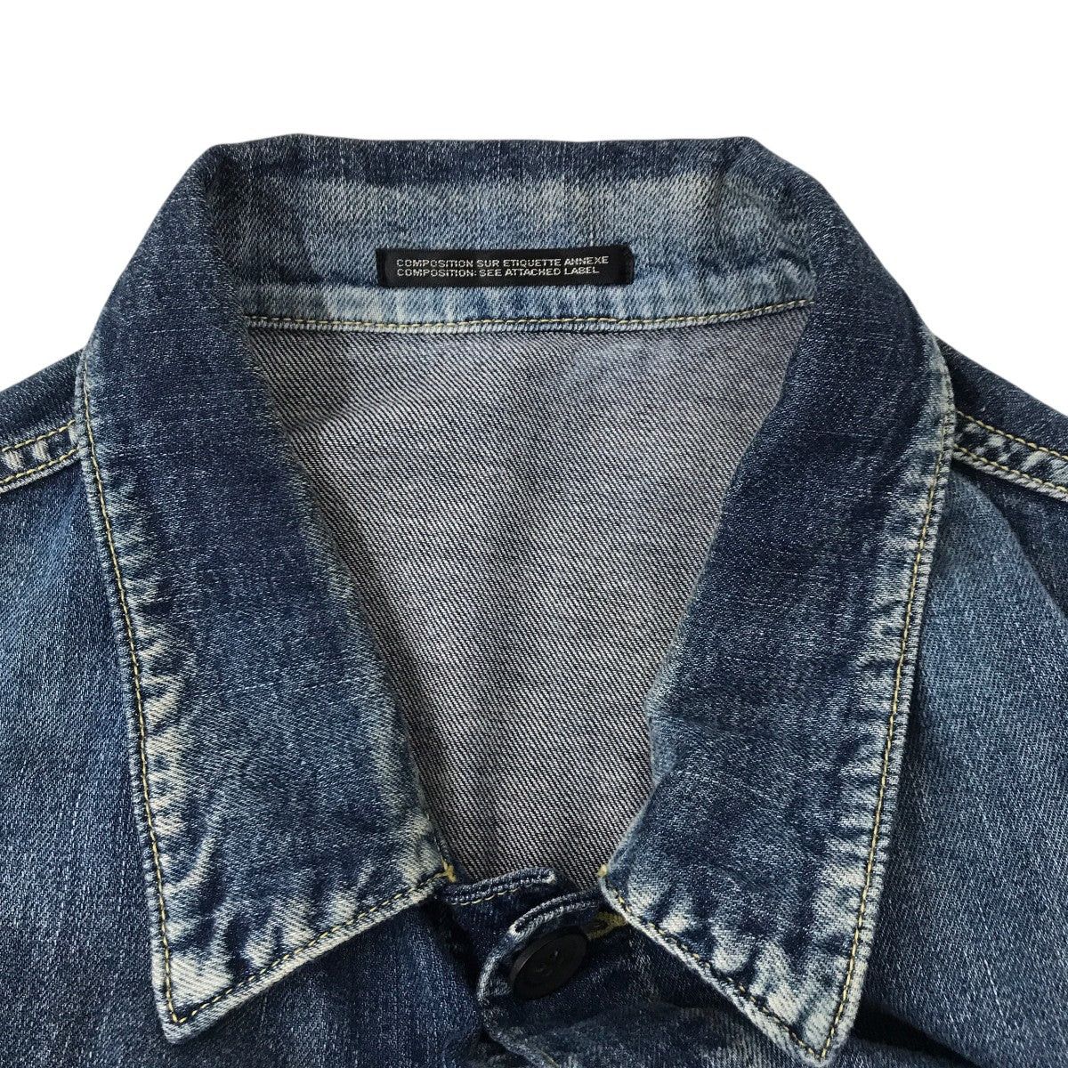 Yohji Yamamoto YOHJI YAMAMOTO/ W-8oz Denim Jacket Size US M / EU 48-50 / 2 - 3 Thumbnail