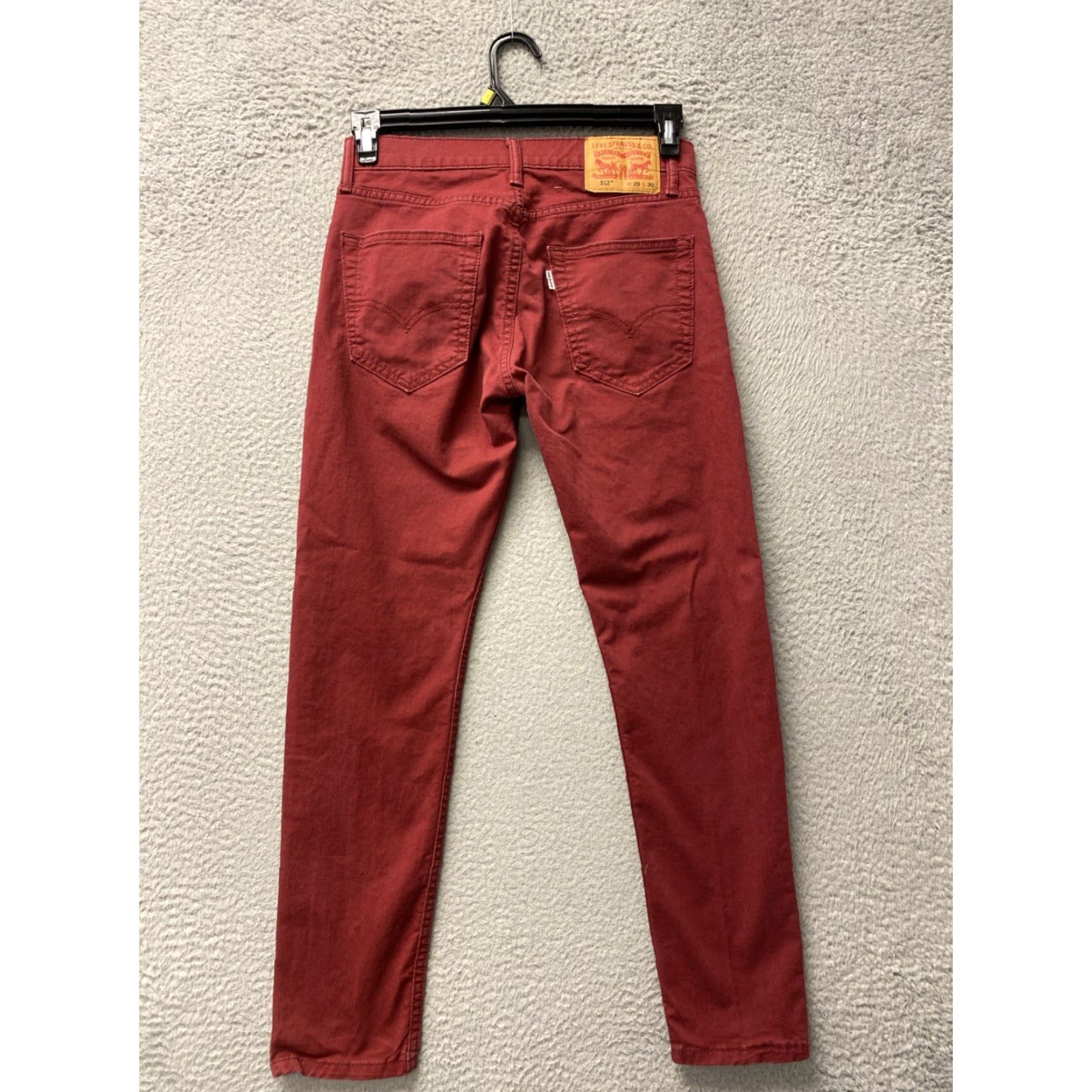 Levi's VINTAGE Levi's 512 Tapered Jeans Men’s Sz 29 Light Red Denim Slim Fit Classic Size US 29 - 6 Thumbnail