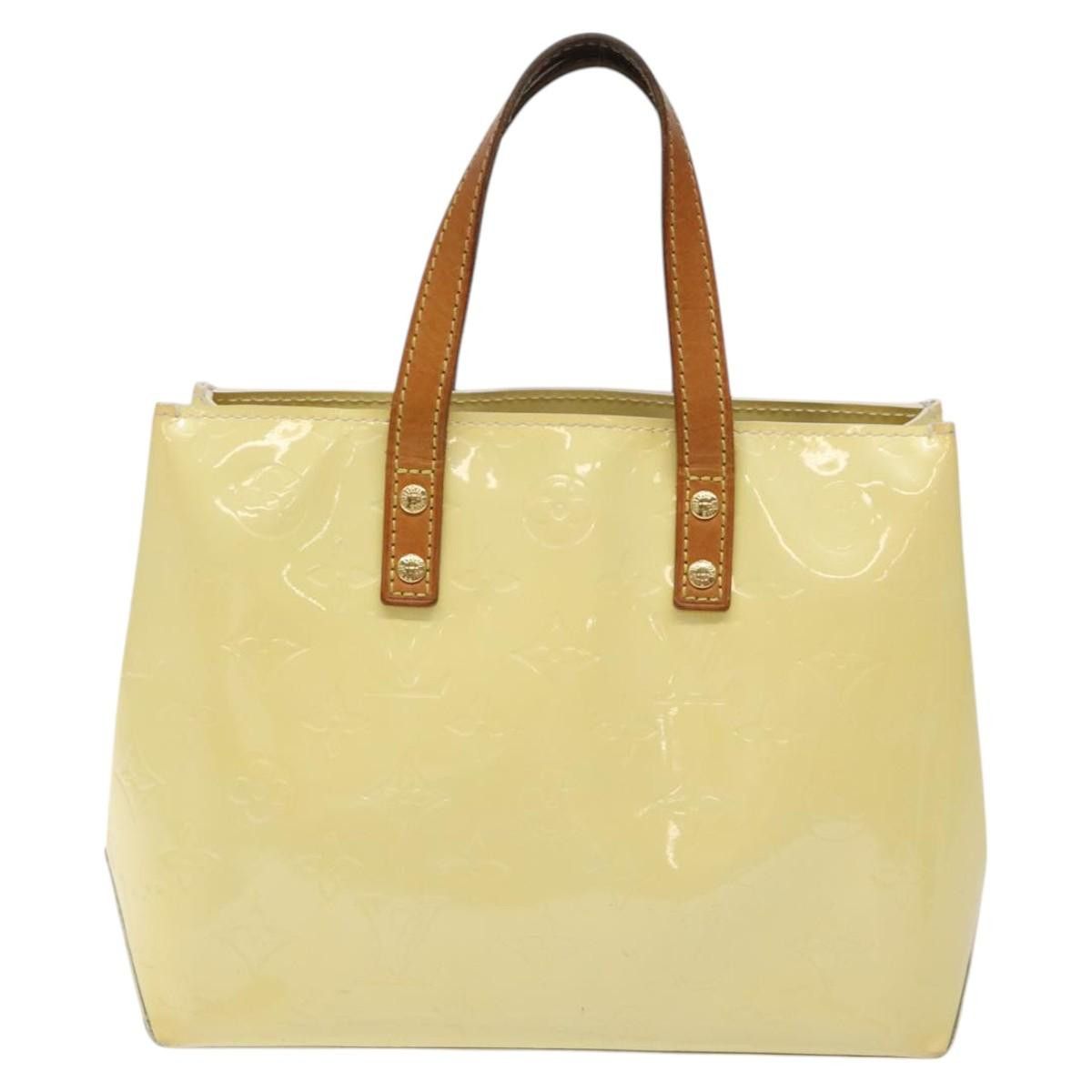Louis Vuitton Reade Yellow Patent Leather Handbag (Pre-Owned) Size ONE SIZE - 1 Thumbnail