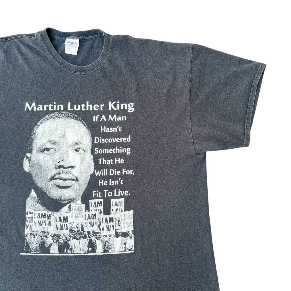 Vintage Vintage Martin Luther King Black History T-Shirt Size US XXL / EU 58 / 5 - 2 Thumbnail