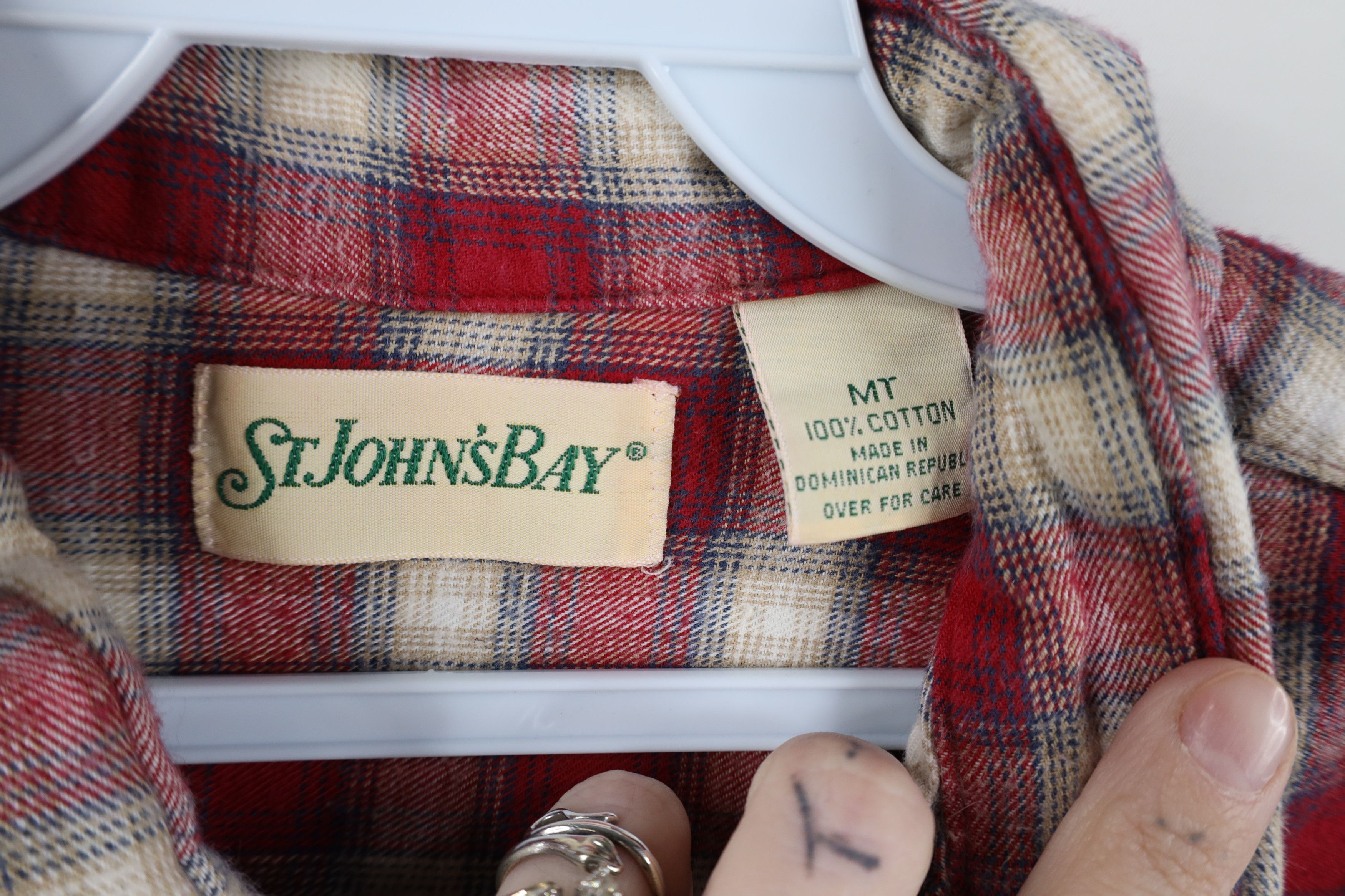 Vintage Vintage 90s Streetwear Flannel Collared Button Down Shirt Size US M / EU 48-50 / 2 - 9 Thumbnail