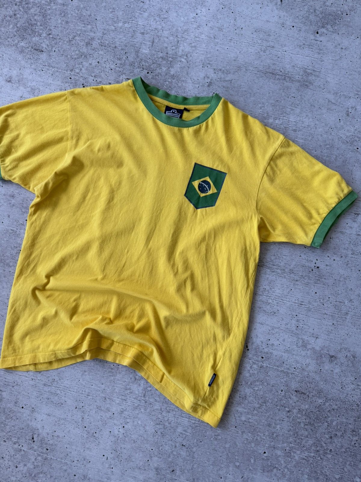 Penalty × Vintage Admiral Vintage 90s Brazil Pele #10 t Shirt Size US L / EU 52-54 / 3 - 6 Thumbnail