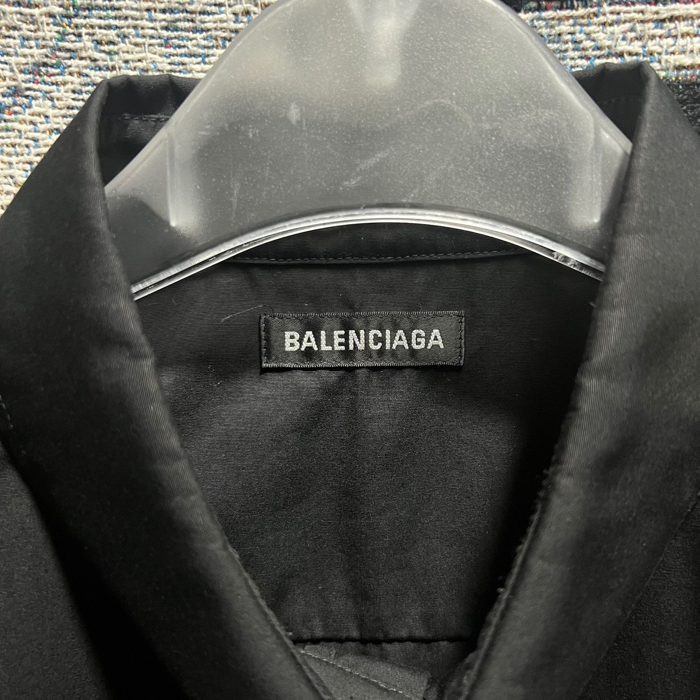 Balenciaga (SOLD OUT)Balenciaga News Logo 24/7 Short Sleeve Shirt Size US L / EU 52-54 / 3 - 3 Thumbnail