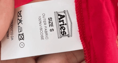 Aries Aries Arise All-Over Logo Red Bowling Shirt Size US S / EU 44-46 / 1 - 9 Thumbnail