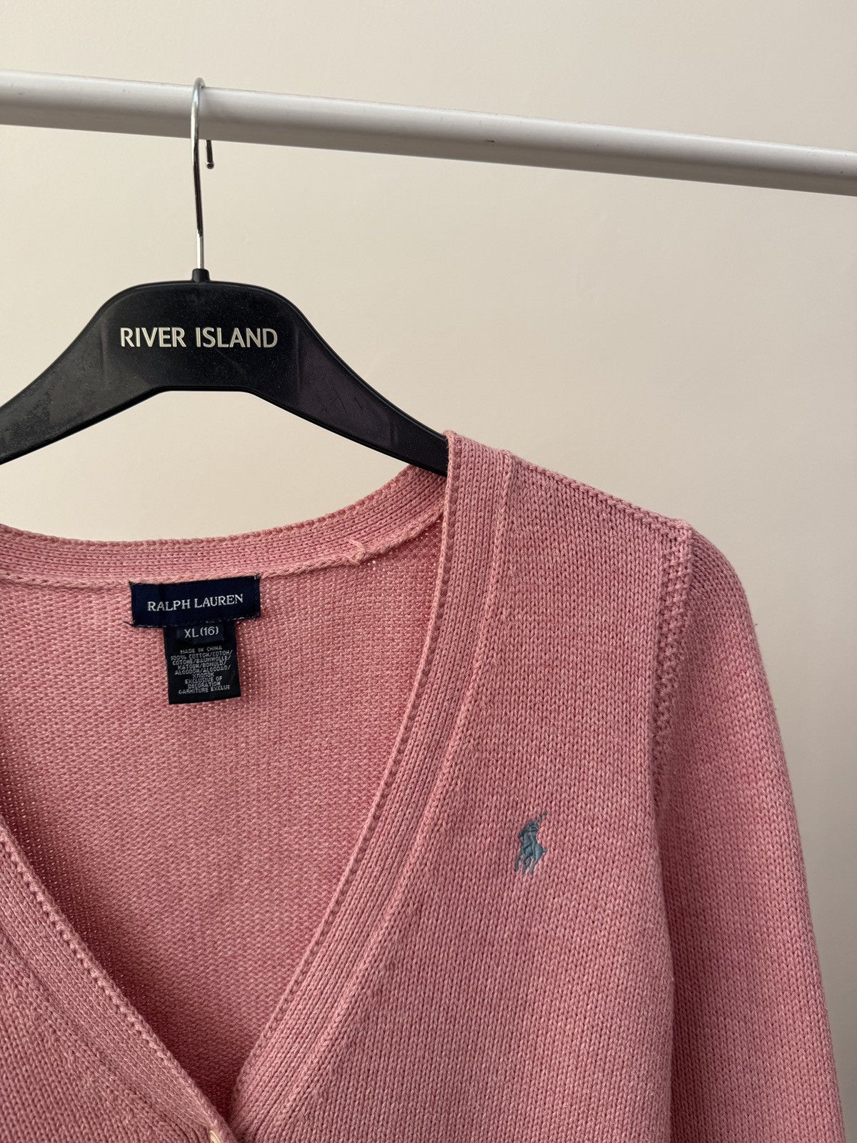 Ralph Lauren Vintage Ralph Lauren Women Pink Knit Button Cardigan Sweater Size S / US 4 / IT 40 - 4 Thumbnail