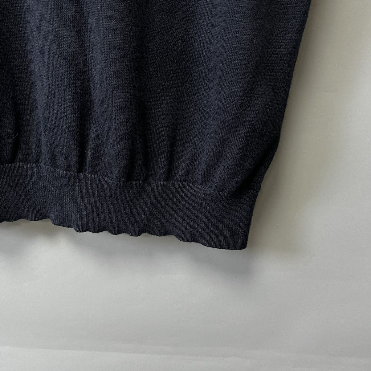 Fred Perry × Vintage Fred Perry Merino Wool Vest y2k men’s navy Size US XL / EU 56 / 4 - 4 Thumbnail