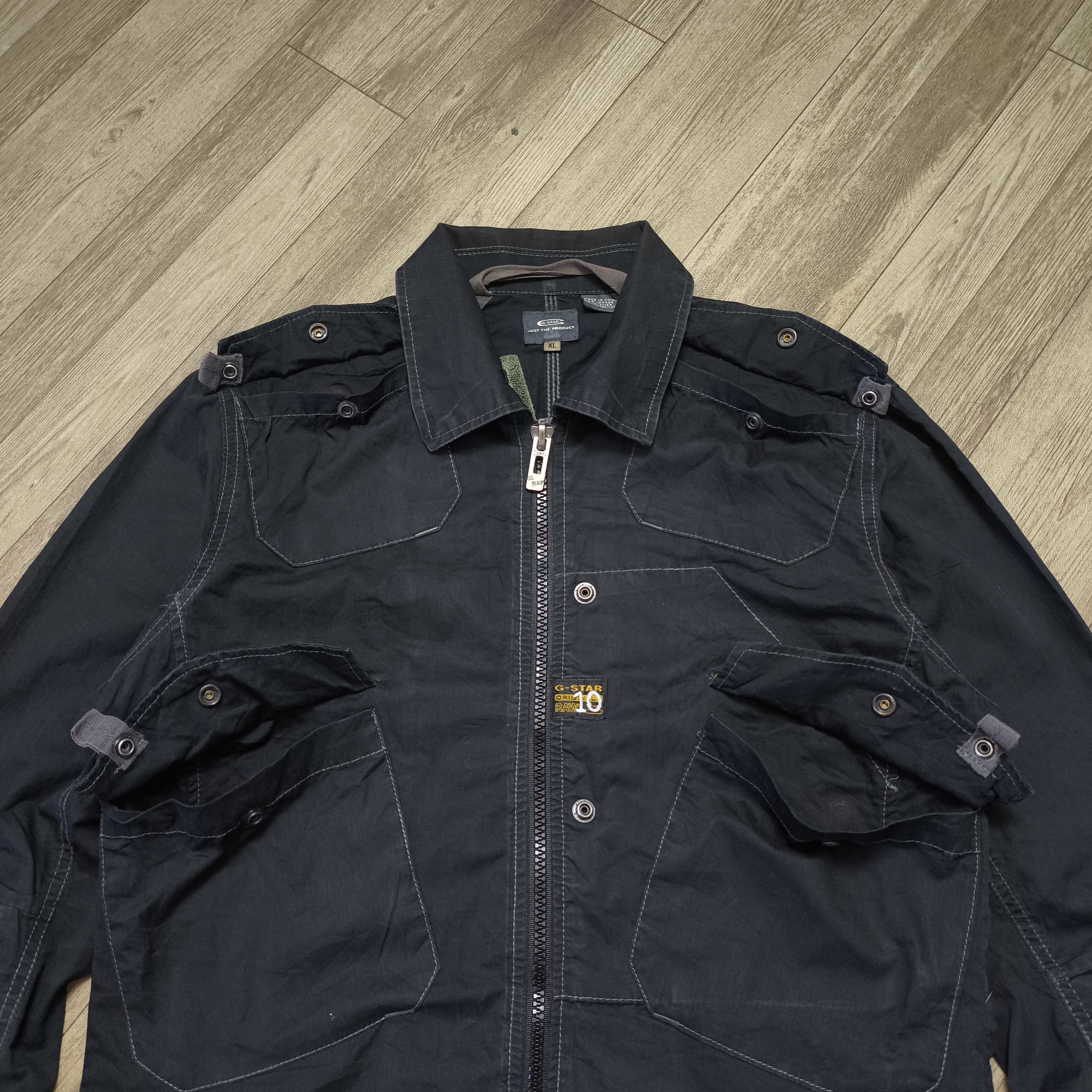 G-Star G Star Raw Tech Tiger Blan Shirt Size US M / EU 48-50 / 2 - 4 Thumbnail