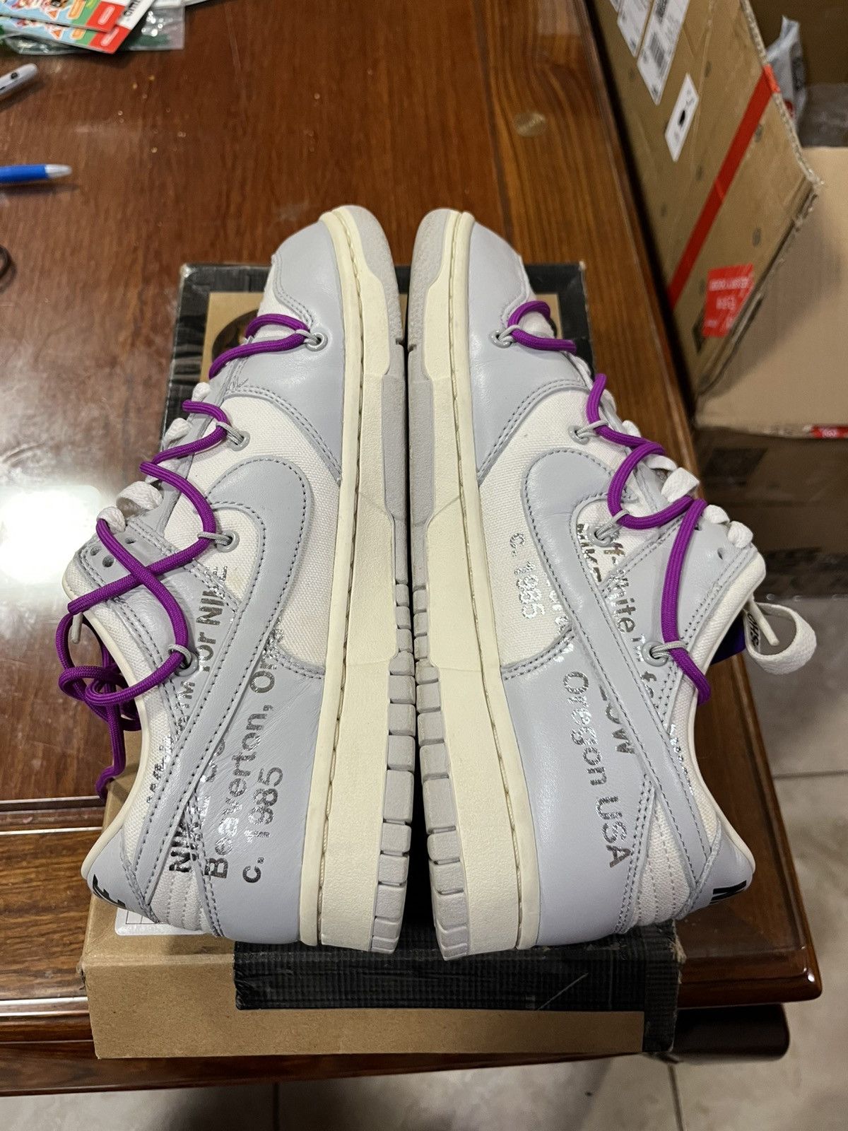 Nike × Off-White Off white dunk lot 28 size 9 Size US 9 / EU 42 - 5 Thumbnail