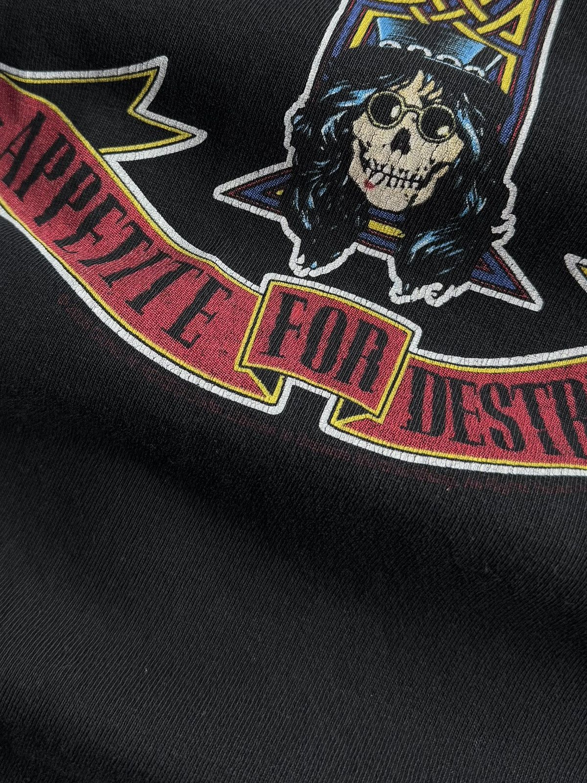 Band Tees Vintage Guns N Roses Appetite for Destruction T Shirt Size US L / EU 52-54 / 3 - 5 Thumbnail
