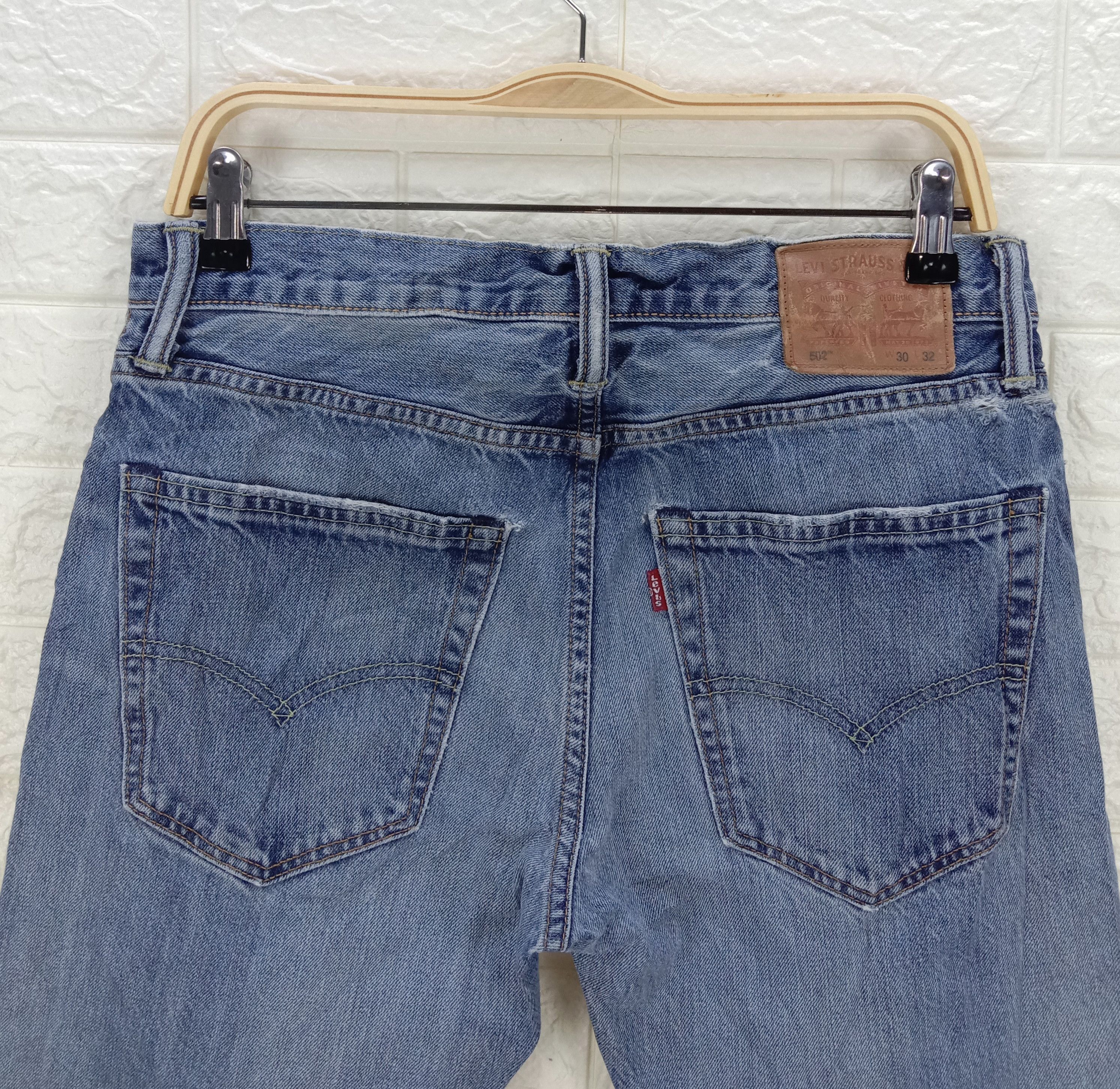 Levi's Vintage Levi's 502 Blue Wash Jeans Size US 30 / EU 46 - 6 Thumbnail