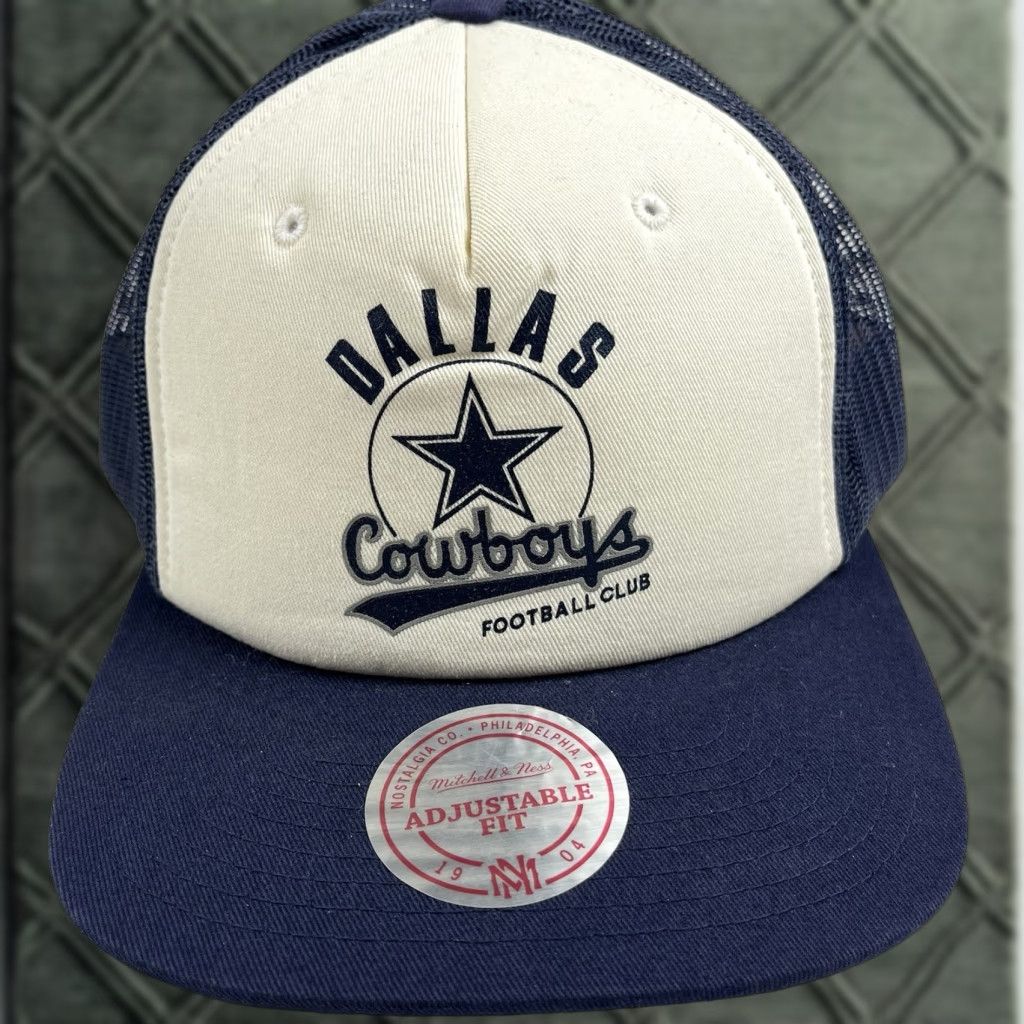 Mitchell & Ness Mitchell & Ness Dallas Cowboys Retro Trucker Snapback Hat Men One Size Multicolor Snapback Retro Hat Mens Size ONE SIZE - 1 Thumbnail