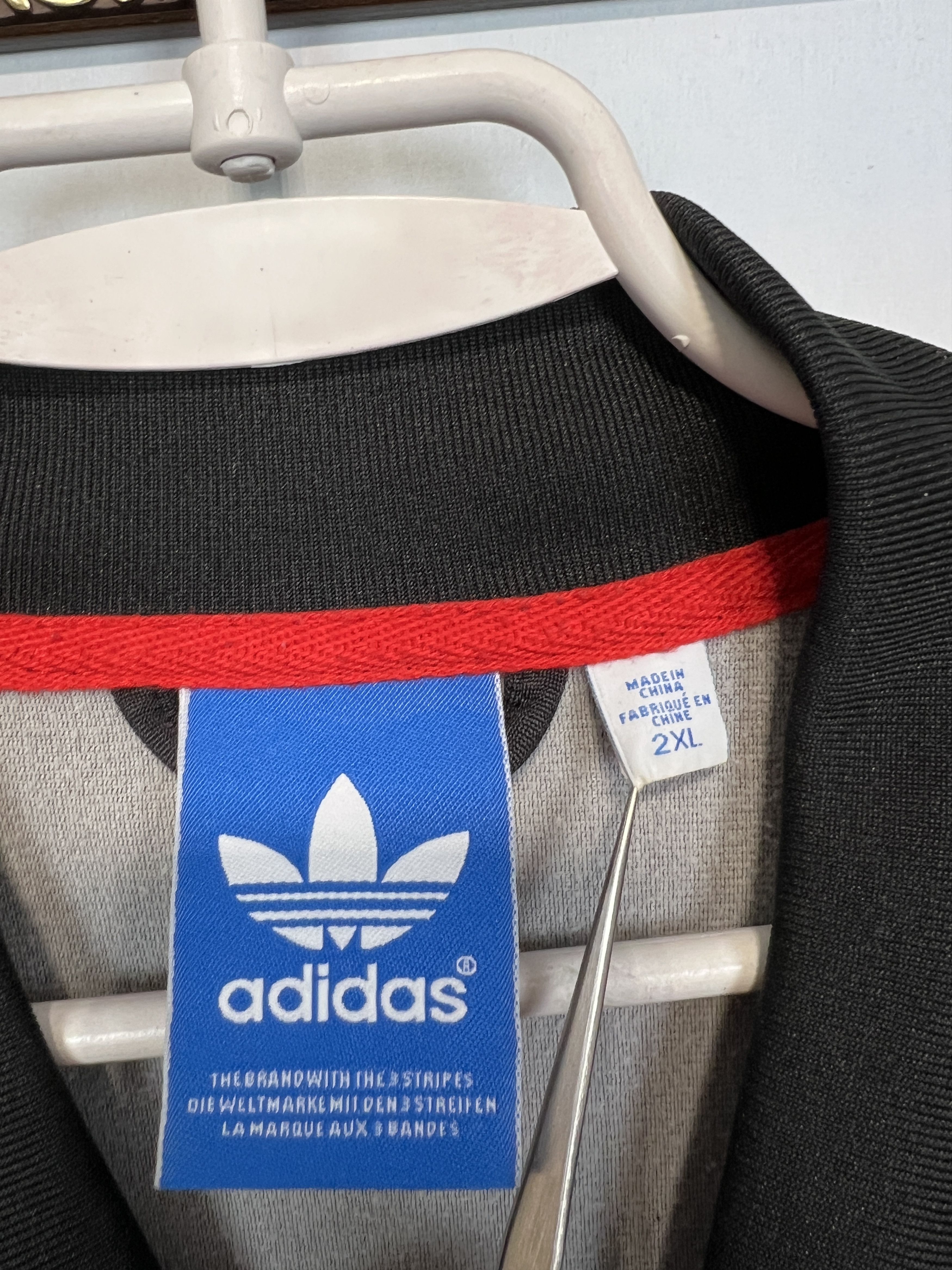Adidas Adidas Originals Liverpool Football Jacket Soccer Track Top Size US XXL / EU 58 / 5 - 7 Thumbnail