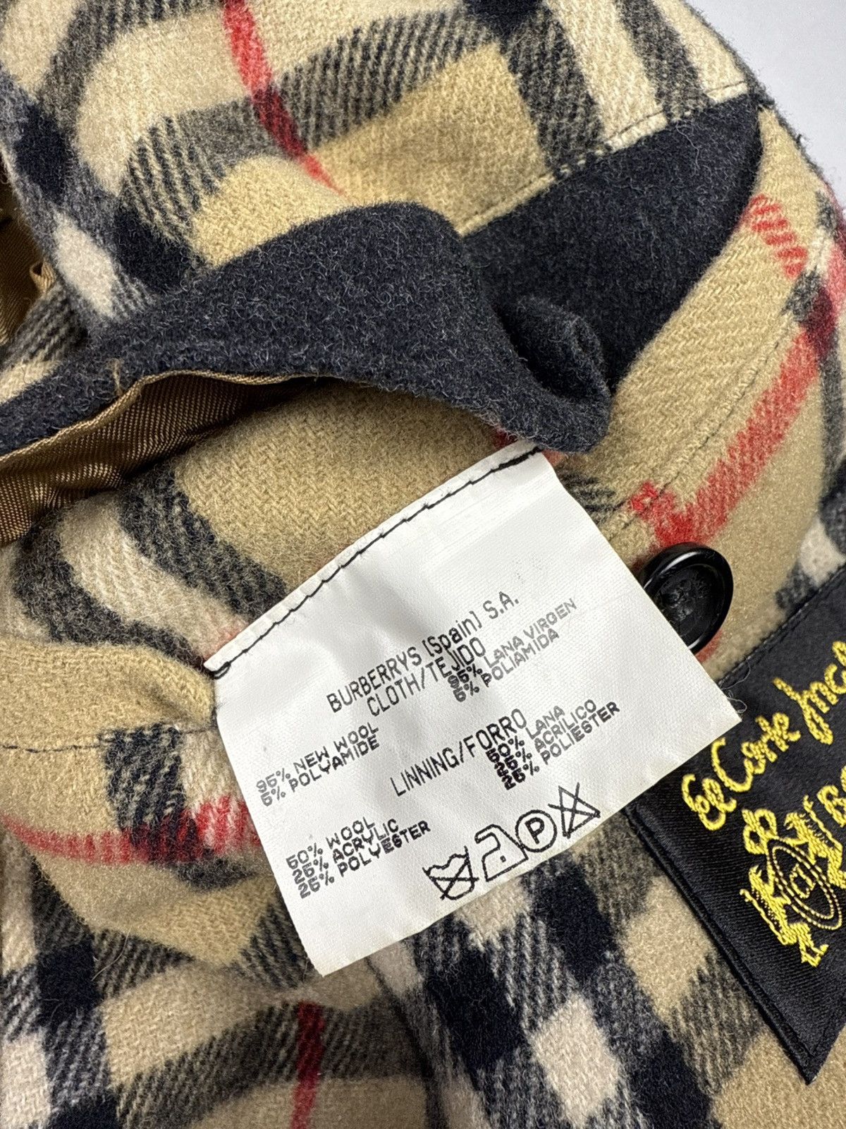 Burberry Burberry heavy coat black & grey Size US M / EU 48-50 / 2 - 14 Thumbnail